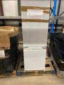 (Jb) RRP £600 Pallet To Contain 2 White 60/40 Fridge Freezers