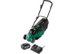 (Jb) RRP £95 Lot To Contain 1 Unboxed Ferrex Cordless Lawnmower