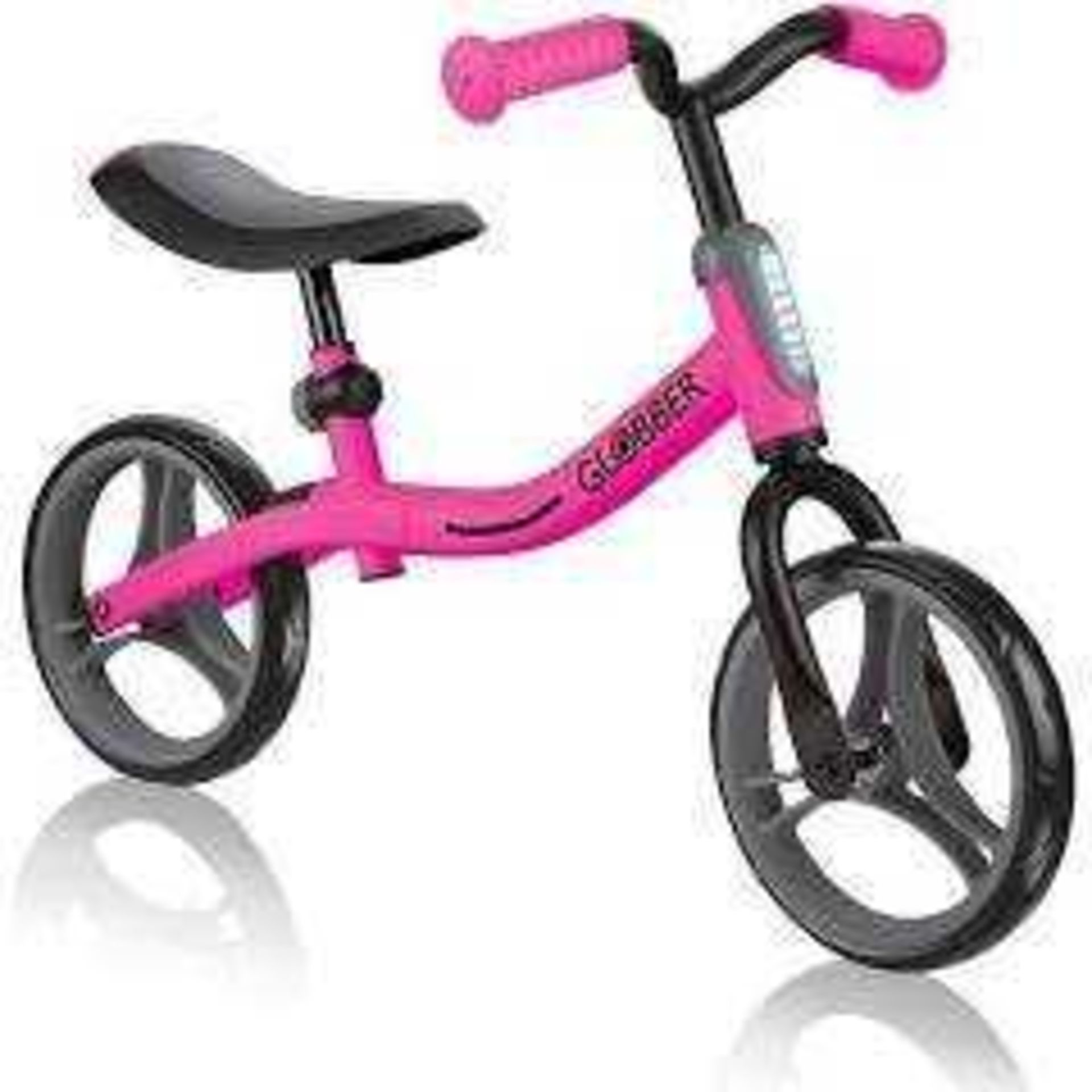 RRP £90 Boxed Globber Go Bike In Pink (Jg)