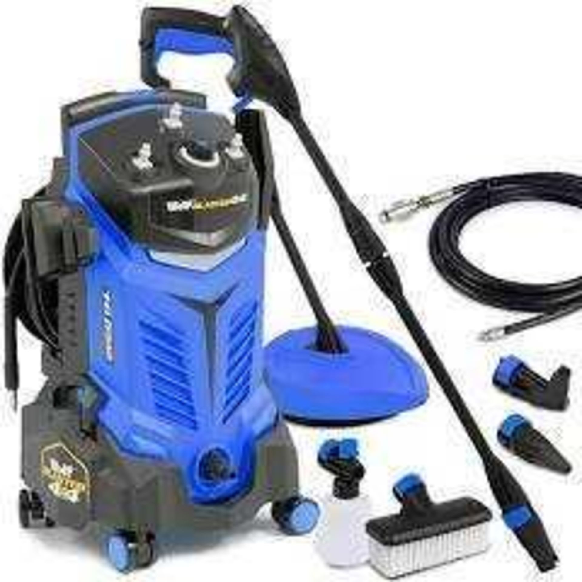 (Jb) RRP £150 Lot To Contain 1 Boxed Wolf Blaster 4X4 Pressure Washer