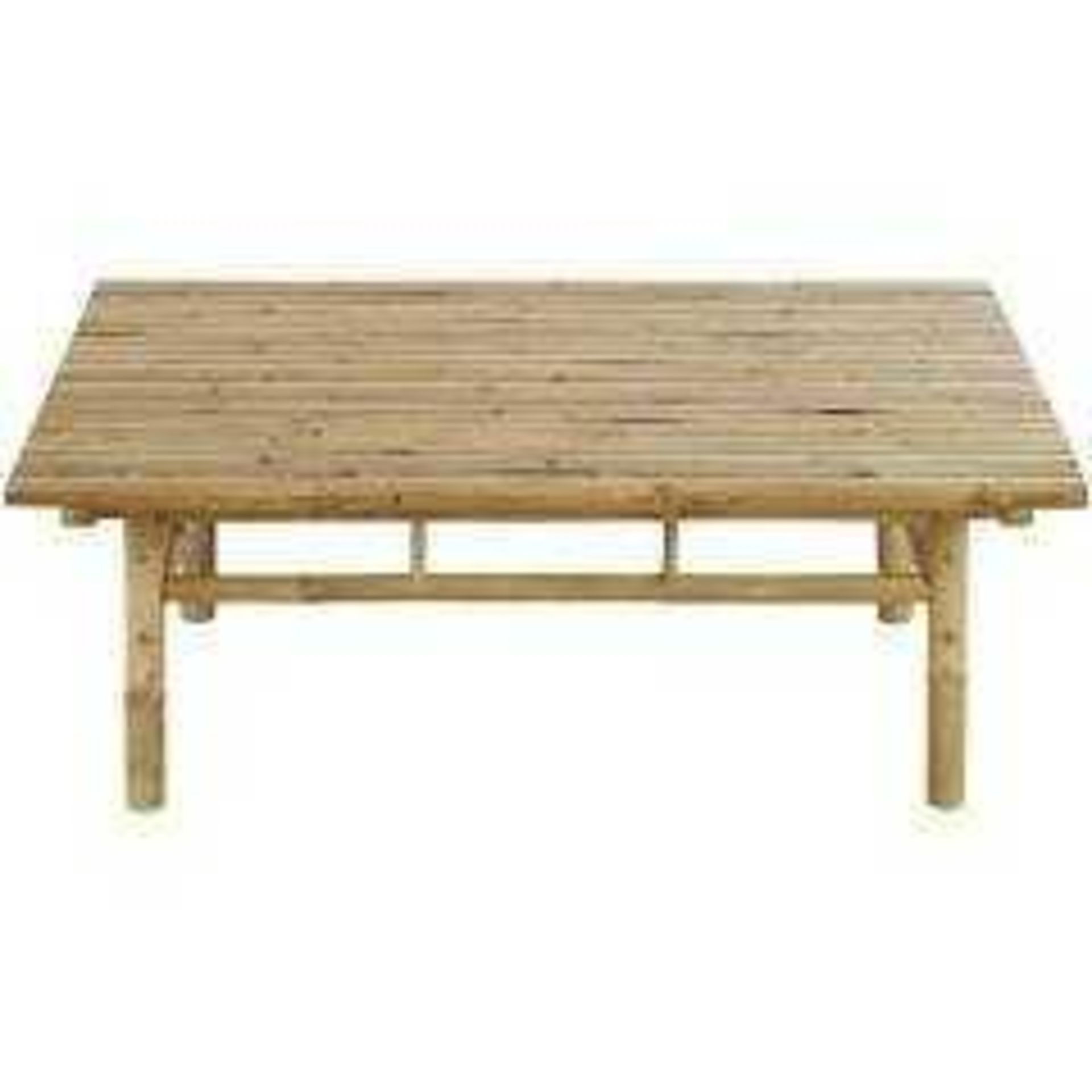 (Jb) RRP £190 Lot To Contain 1 Boxed Innovators Indoor And Outdoor Faux Bamboo Coffee Table