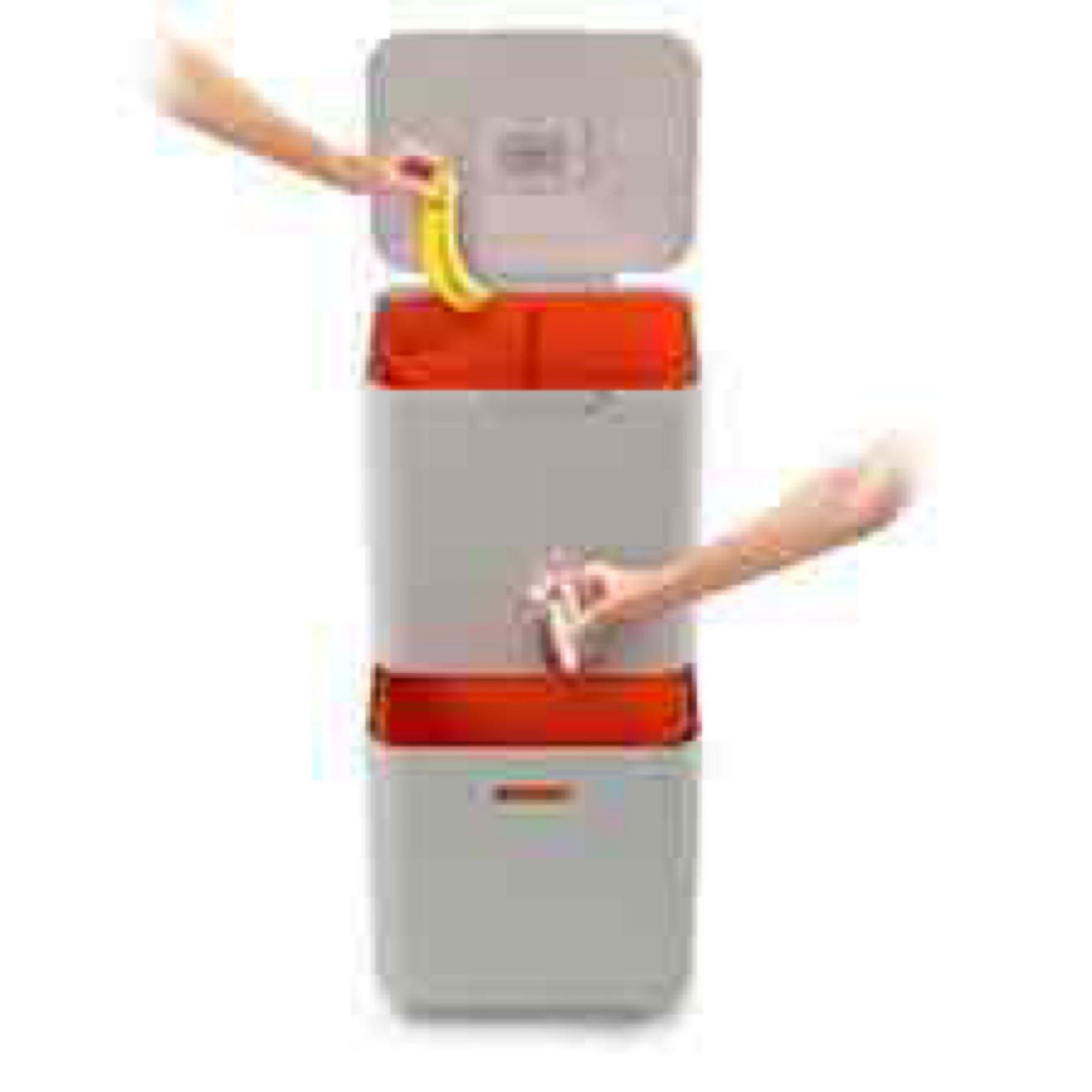 (Jb) RRP £170 Lot To Contain 1 Unpackaged Joseph Joseph Totem Max Waste 60L Waste Separation And Re