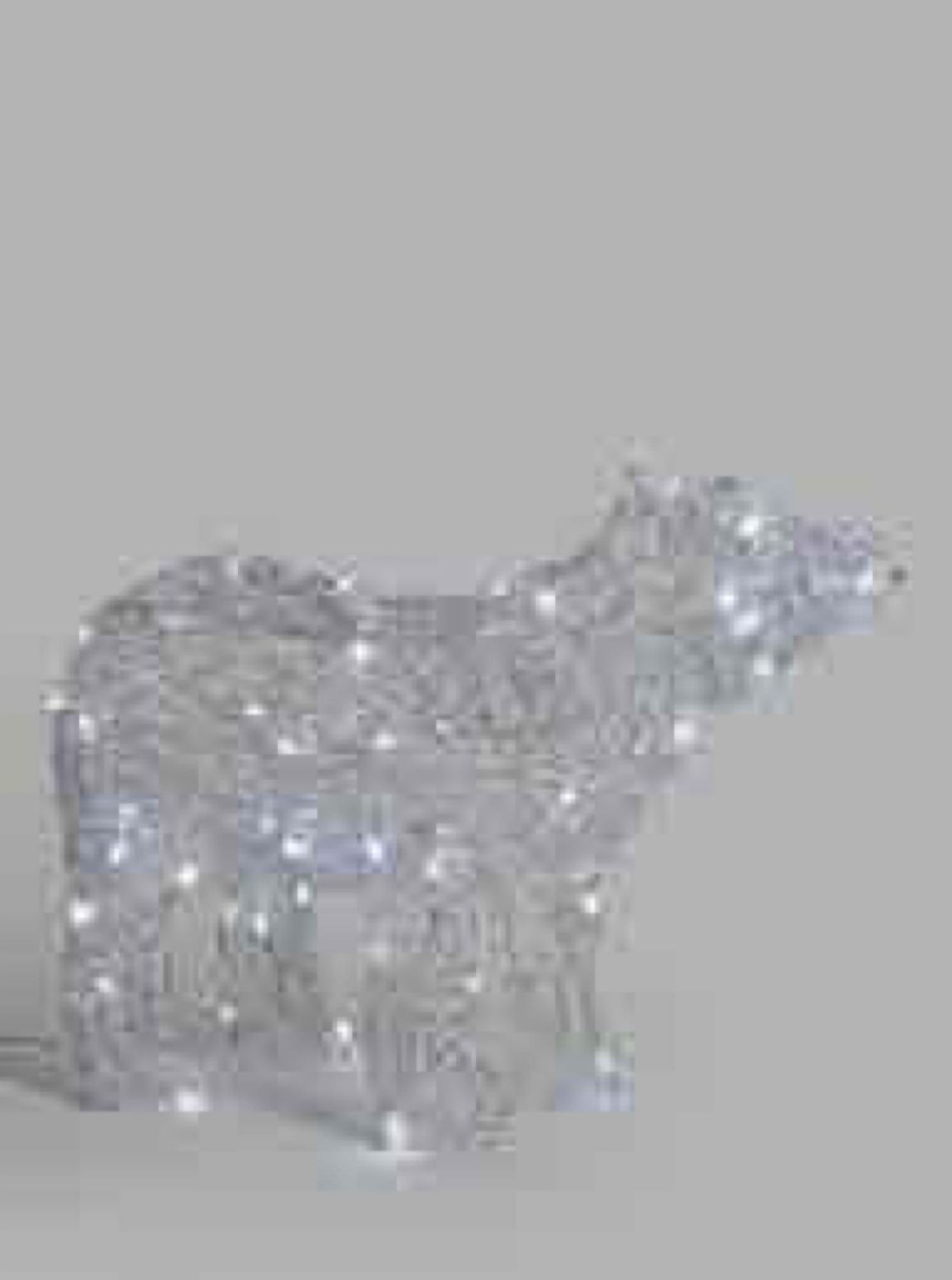 (Jb) RRP £85 Lot To Contain 1 Boxed John Lewis And Partners Indoor And Outdoor 50Cm Polar Bear Led