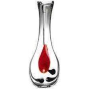 (Jb) RRP £200 Lot To Contain 1 Boxed Svaja Scarlet Orchid Stemmed Vase (2438383)