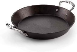 (Jb) RRP £105 Lot To Contain 1 Boxed Samsuel Groves Britannia Cast Iron 28Cm Skillet Frying Pan (23