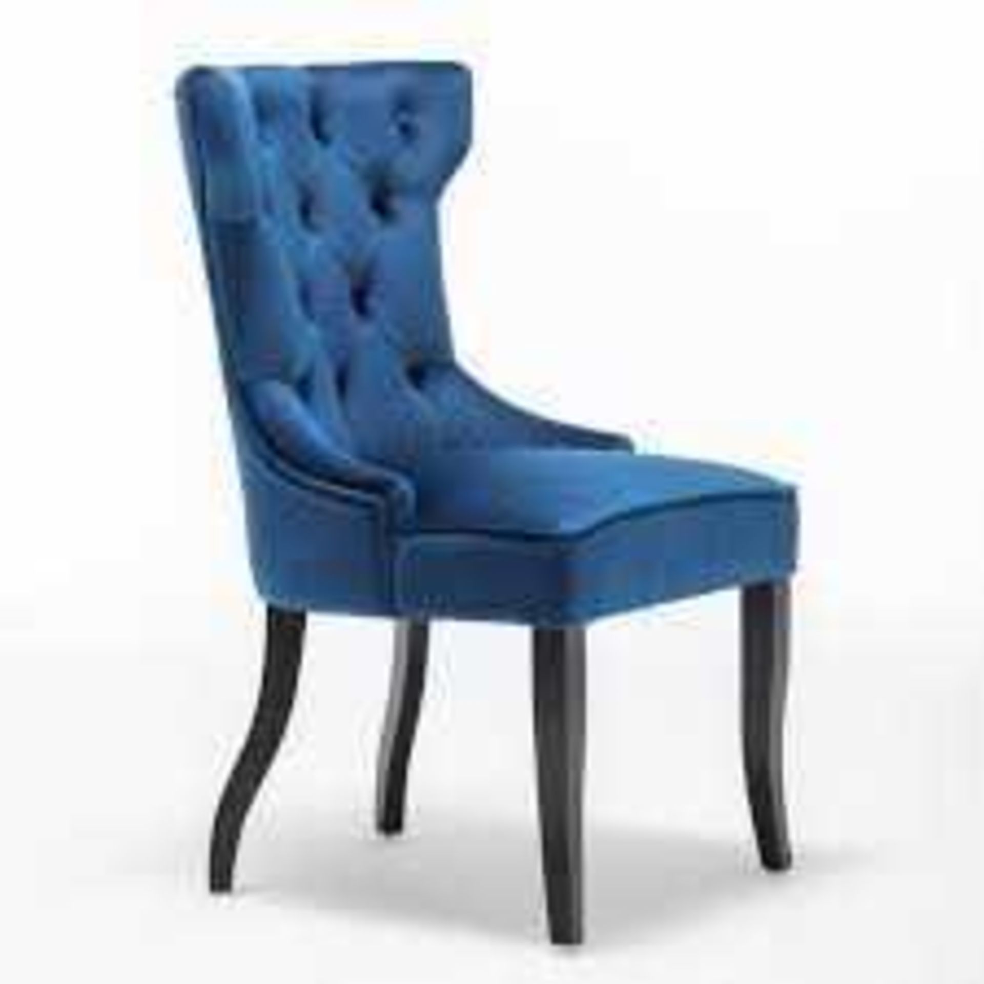 (Db) RRP £350 Lot To Contain The Wayfair Skiatook Tufted Velvet Side Chair.