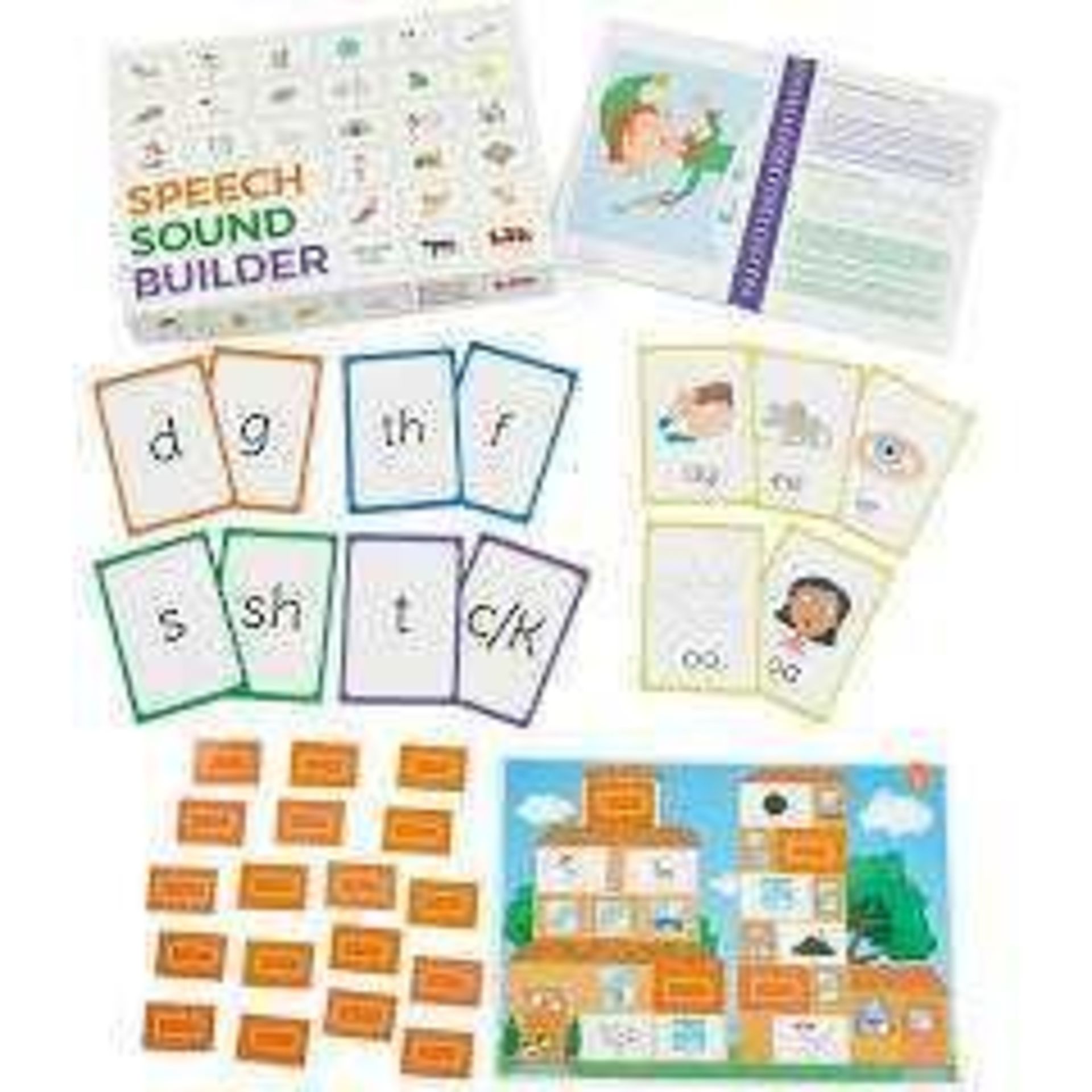 RRP £150 3 Boxed Findell Education Speech And Sounds Builder Kit