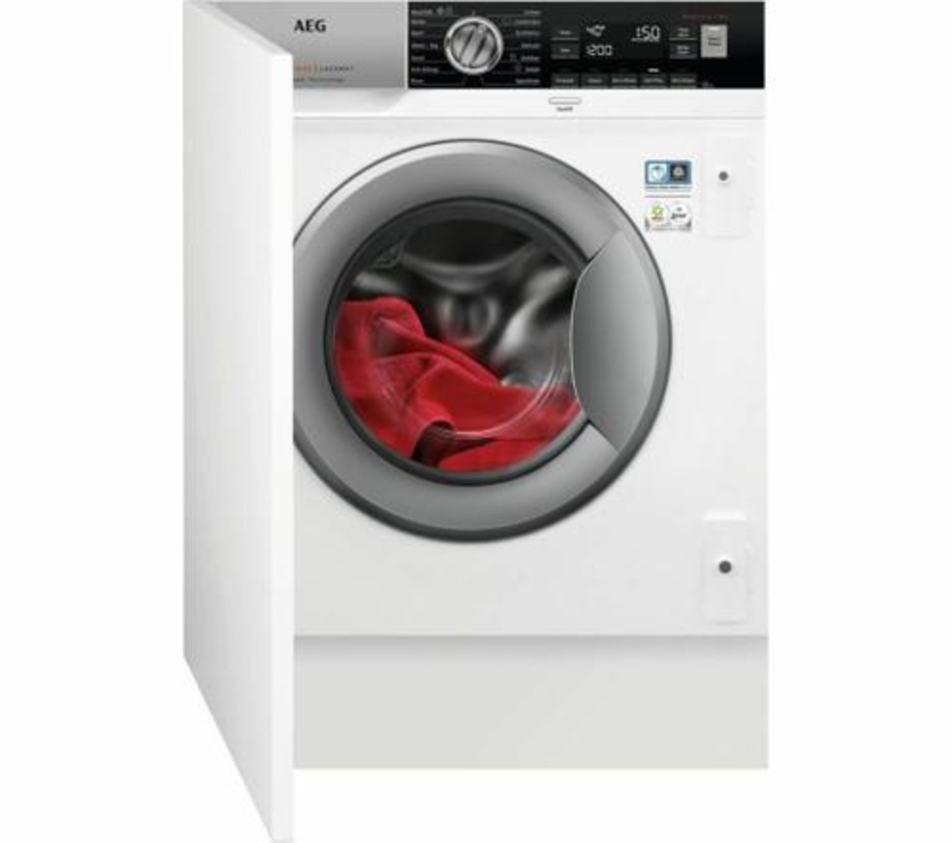 (Jb) RRP £750 Lot To Contain 1 Packaged Aeg 7000 L7Fc8432Bi Integrated Washing Machine With 8Kg Load