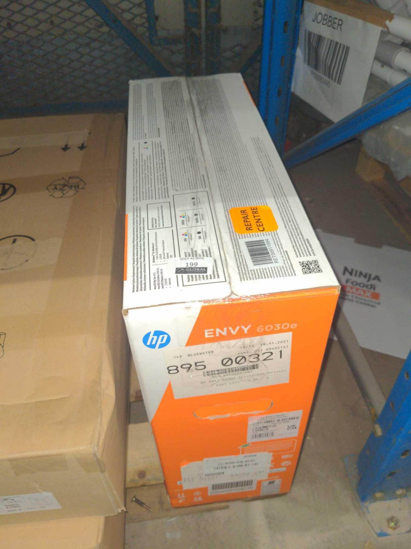 (Jb) RRP £150 Lot To Contain 1 Boxed Hp Envy 6030E All Occasion Family Printer