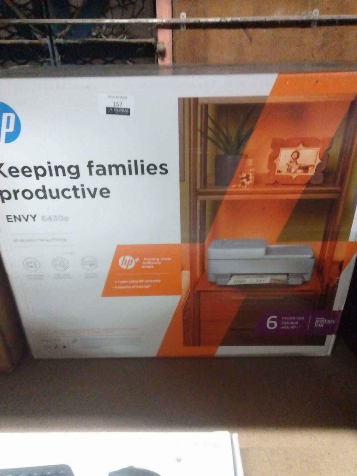 (Jb) RRP £110 Lot To Contain 1 Boxed Hp Envy 6430E All Occasion Family Printer - Image 2 of 2