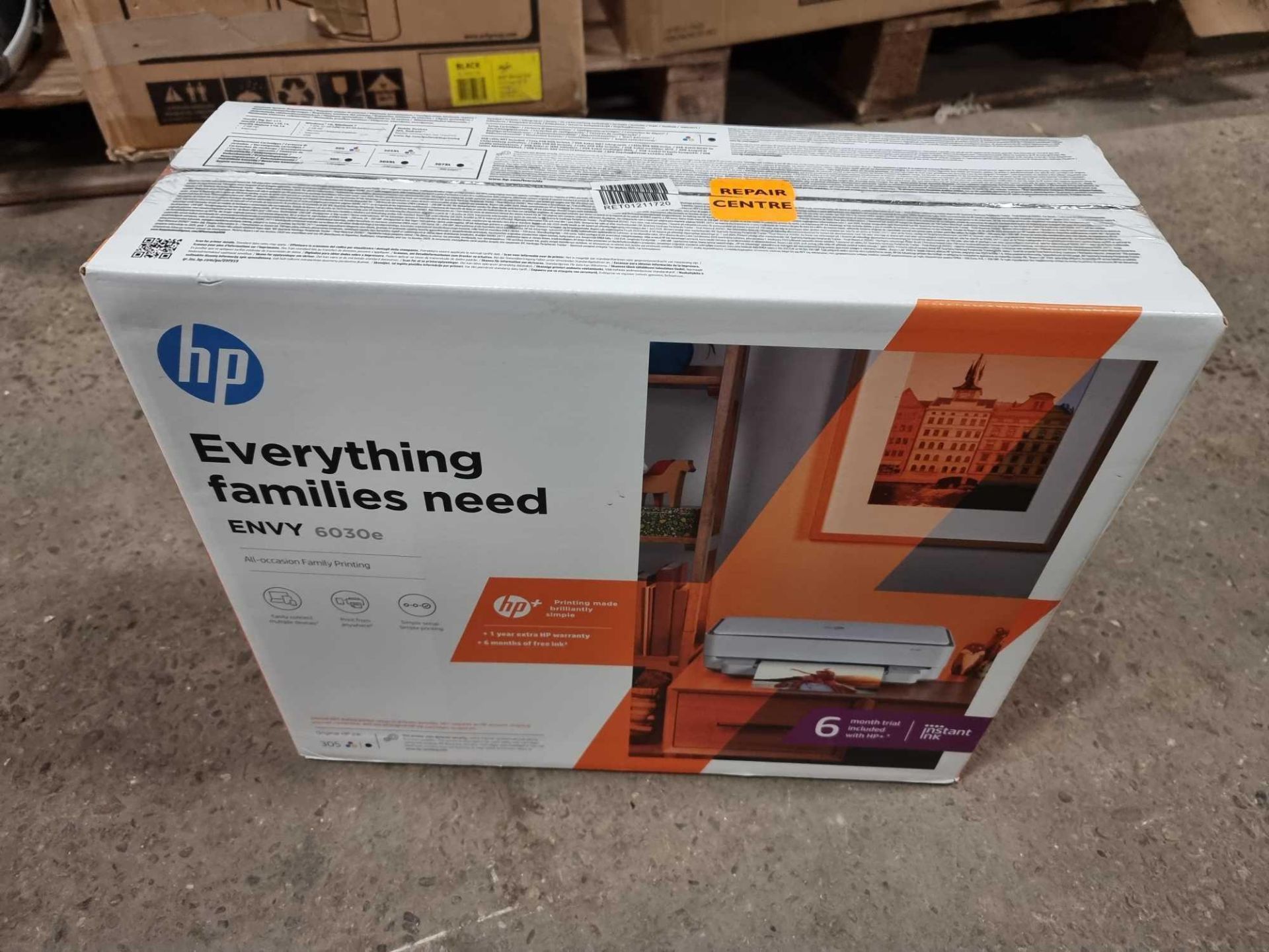 (Kw) RRP £140 Hp Envy 6030 All-In-One Wireless Printer (Boxed) - Image 2 of 2