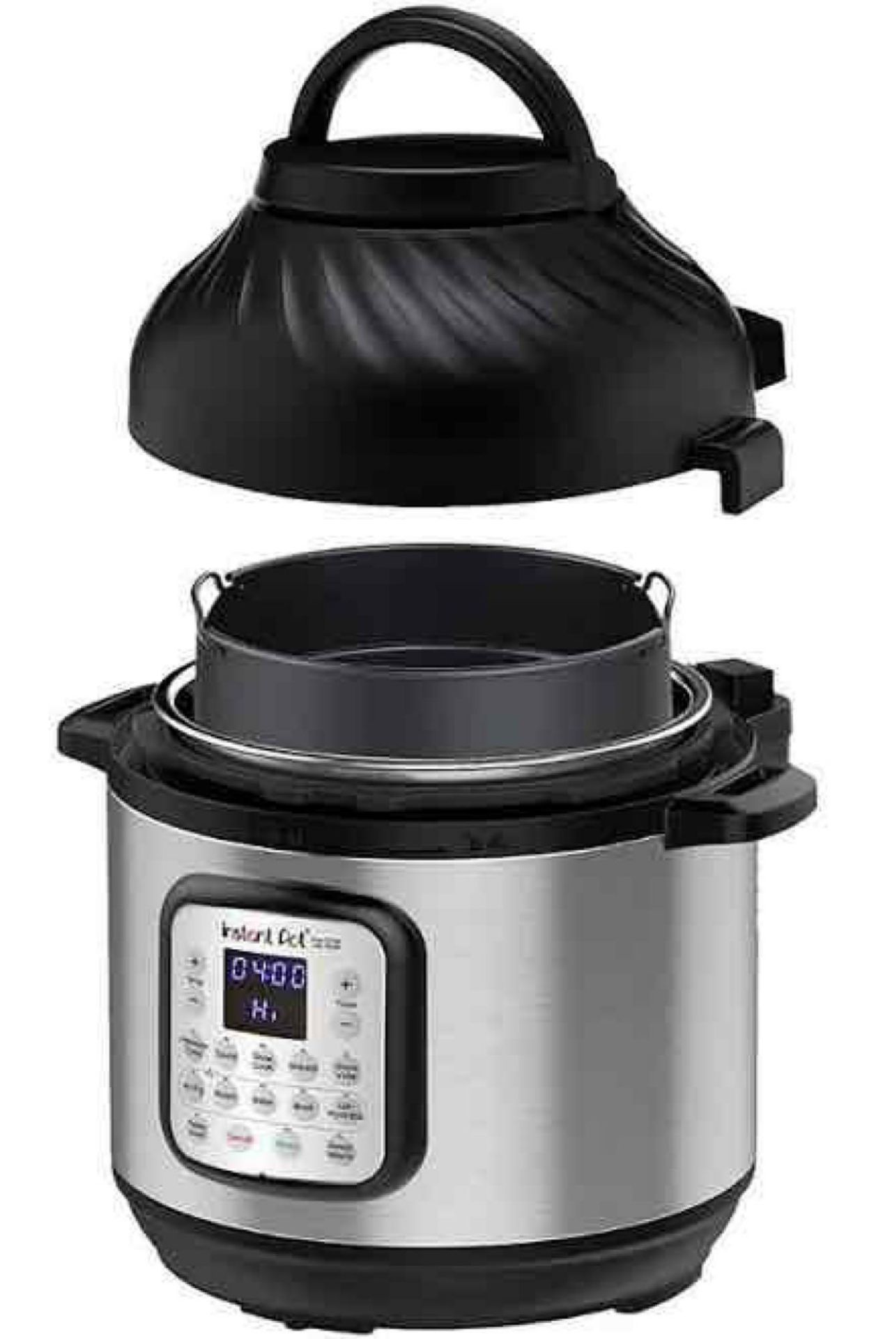 RRP £250 1 Boxed John Lewis And Partners Instant Pot Duo Crisp + Air Fryer Serves Upto 8