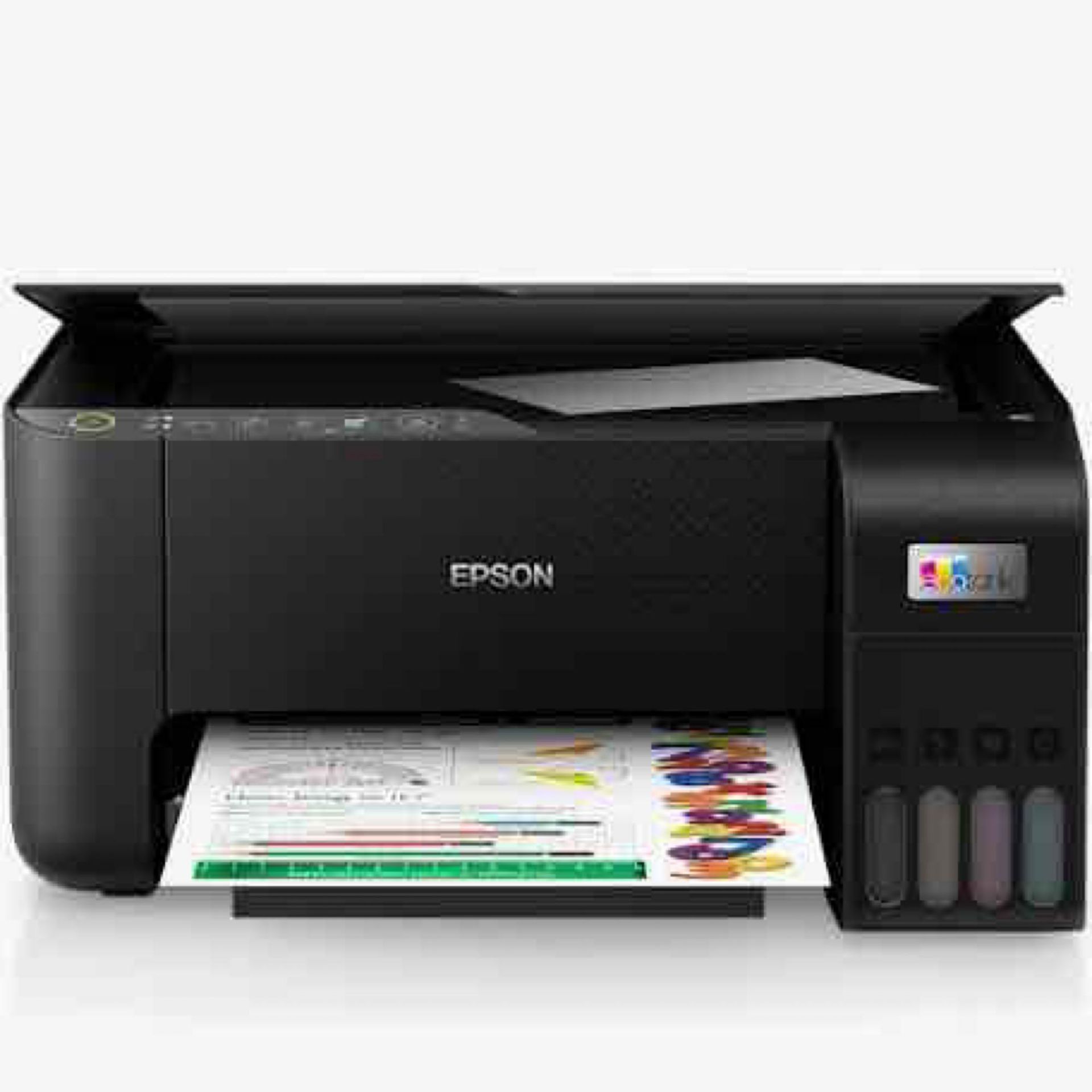 (Jb) RRP £200 Lot To Contain 1 Boxed Epson Ecotank Et-2811 Three-In-One Wi-Fi Printer With High Capa