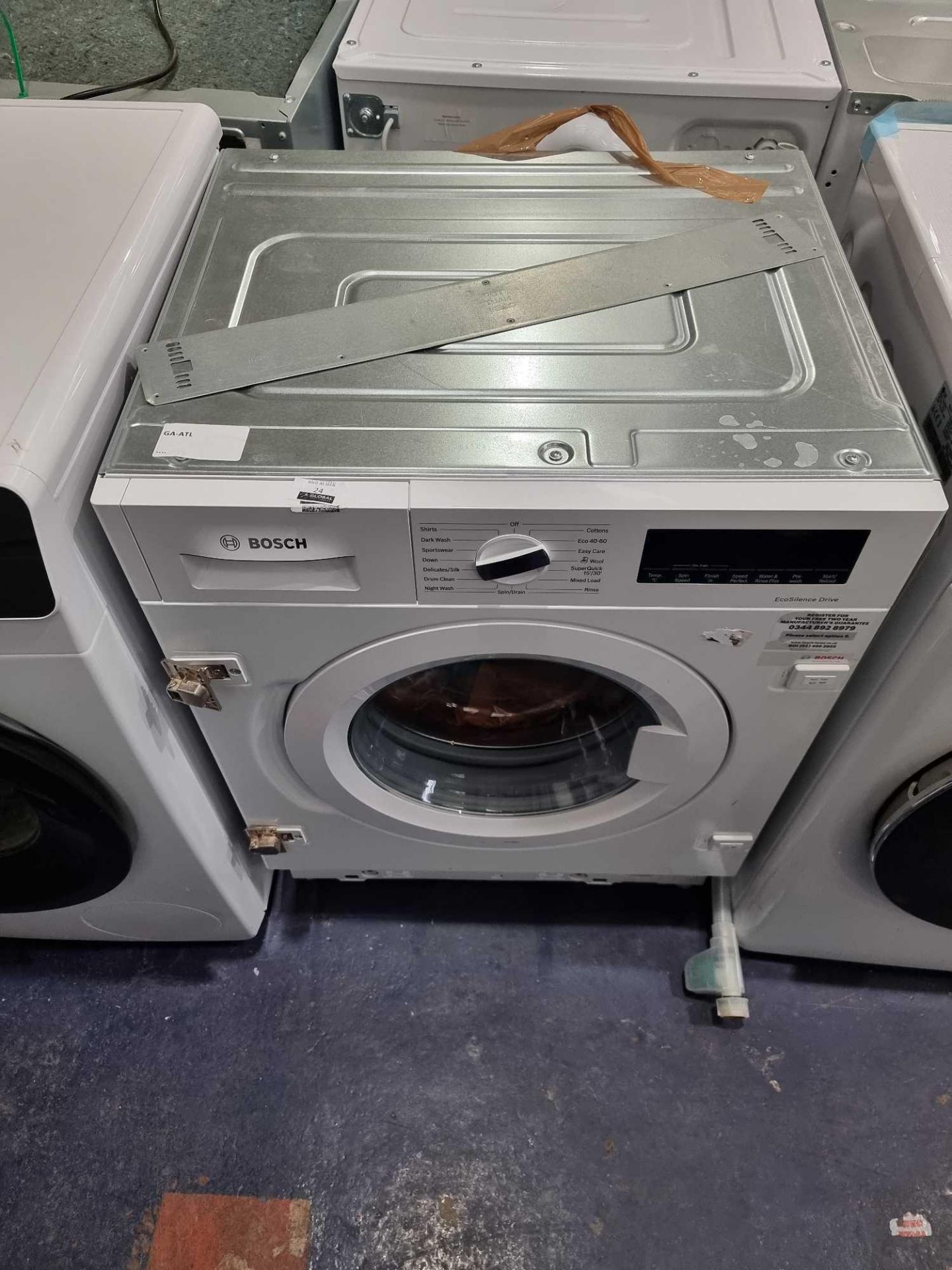 (Sp) RRP £630 Lot To Contain 1 Bosch Serie 6 Wiw28301Gb Integrated 8Kg Washing Machine With 1400 Rpm - Image 2 of 2