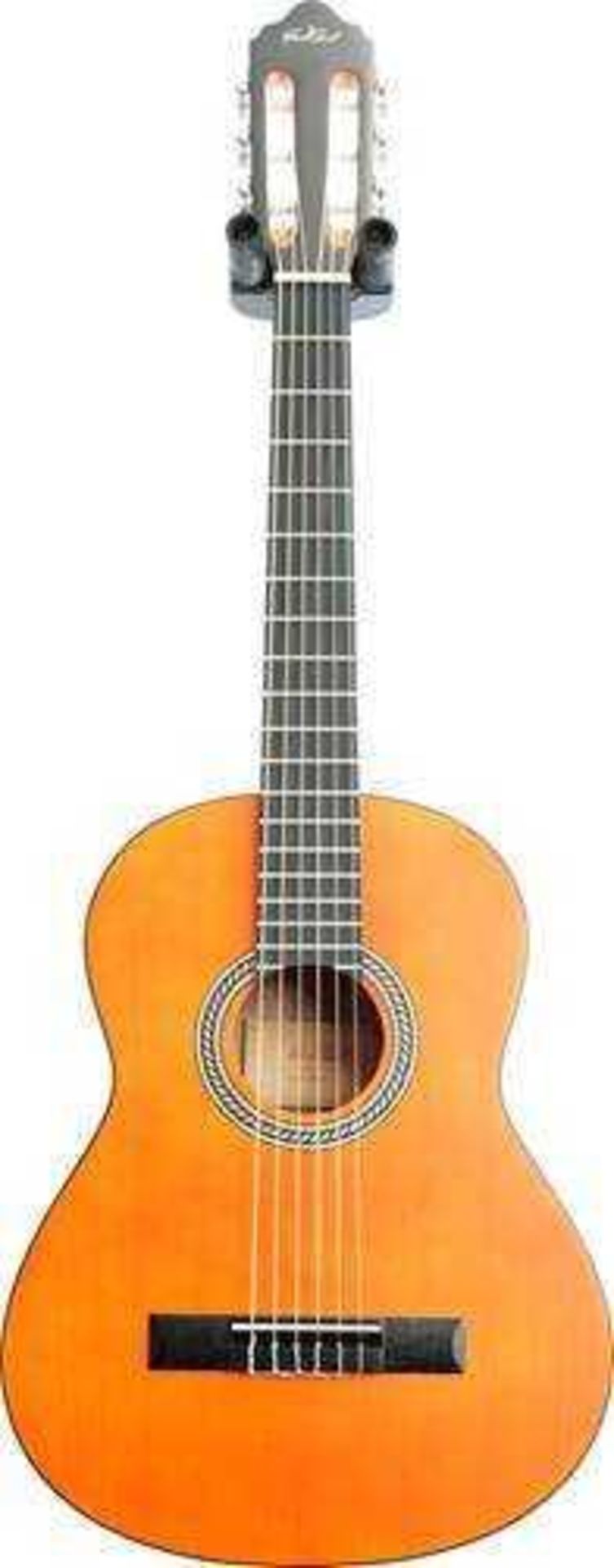 RRP £180 Lot To Contain 2X Boxed Items 1X 3/4 Classical Guitar Pack, Natural 1X Ukulele Guitar Small