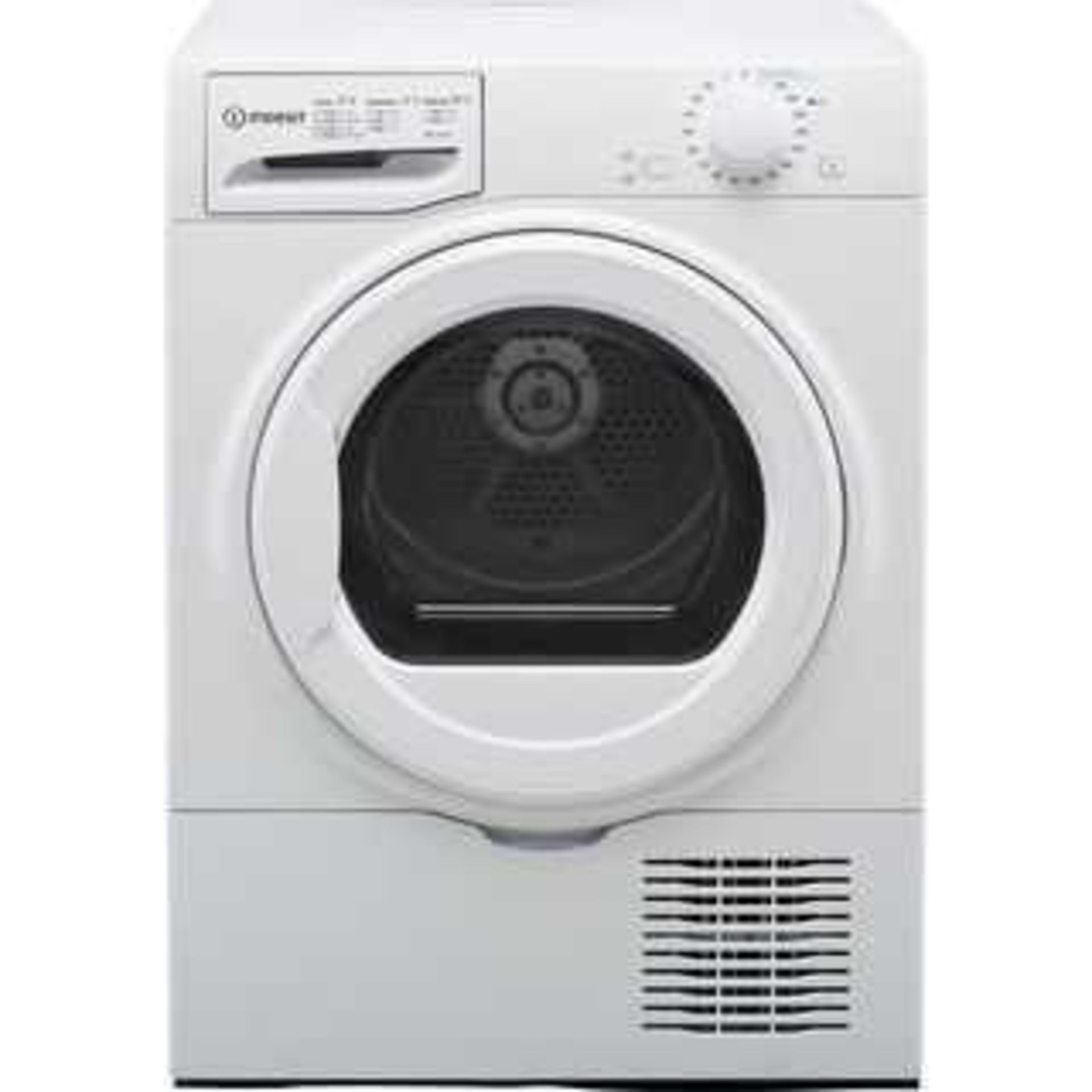 (Sp) RRP £250 Lot To Contain 1 Indesit I2D81Wuk 8Kg Condenser Tumble Dryer - White