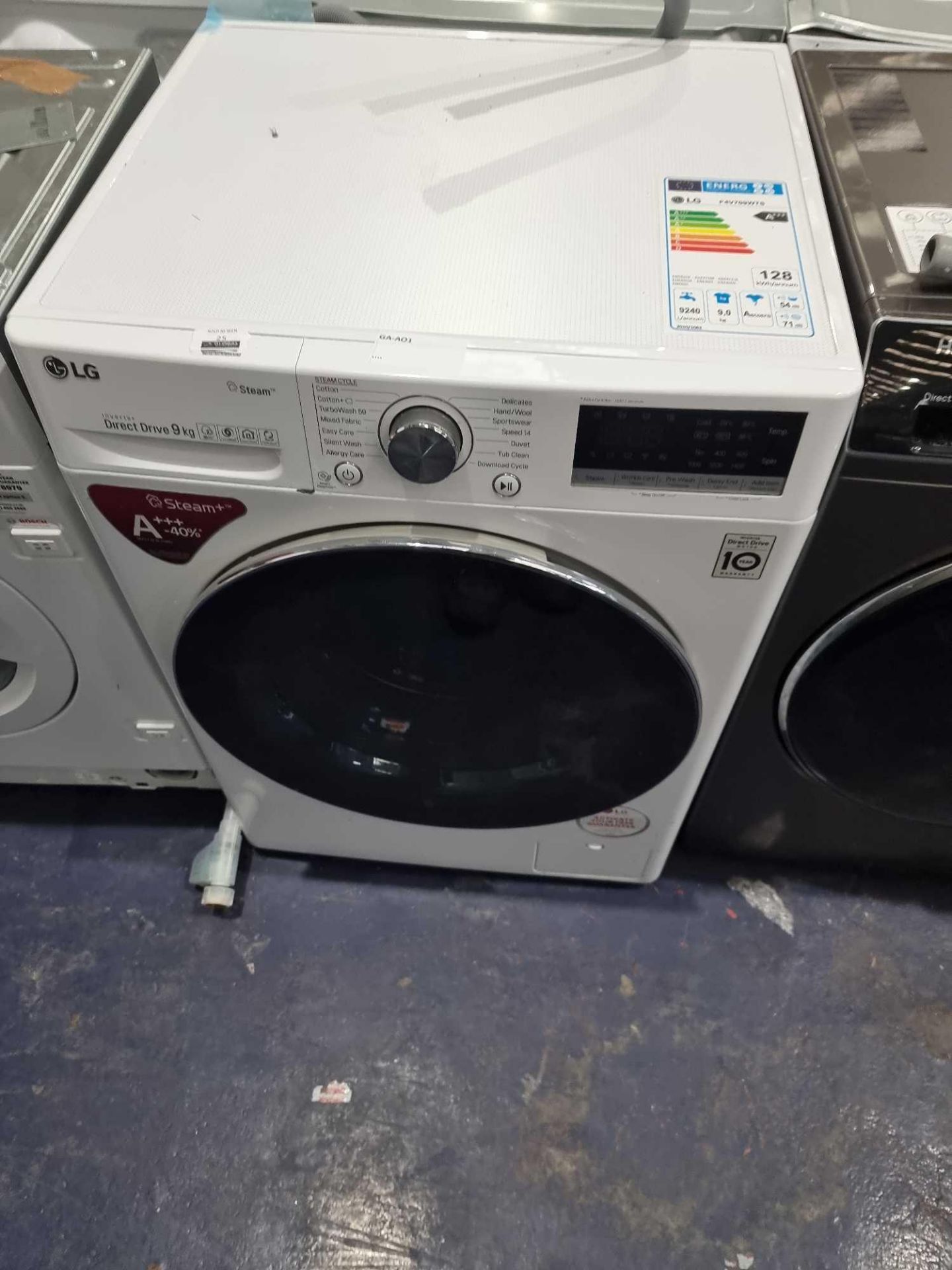 (Sp) RRP £500 Lot To Contain 1 LG Fav309Wne 9Kg Washing Machine With 1400 Rpm - White - Image 2 of 2