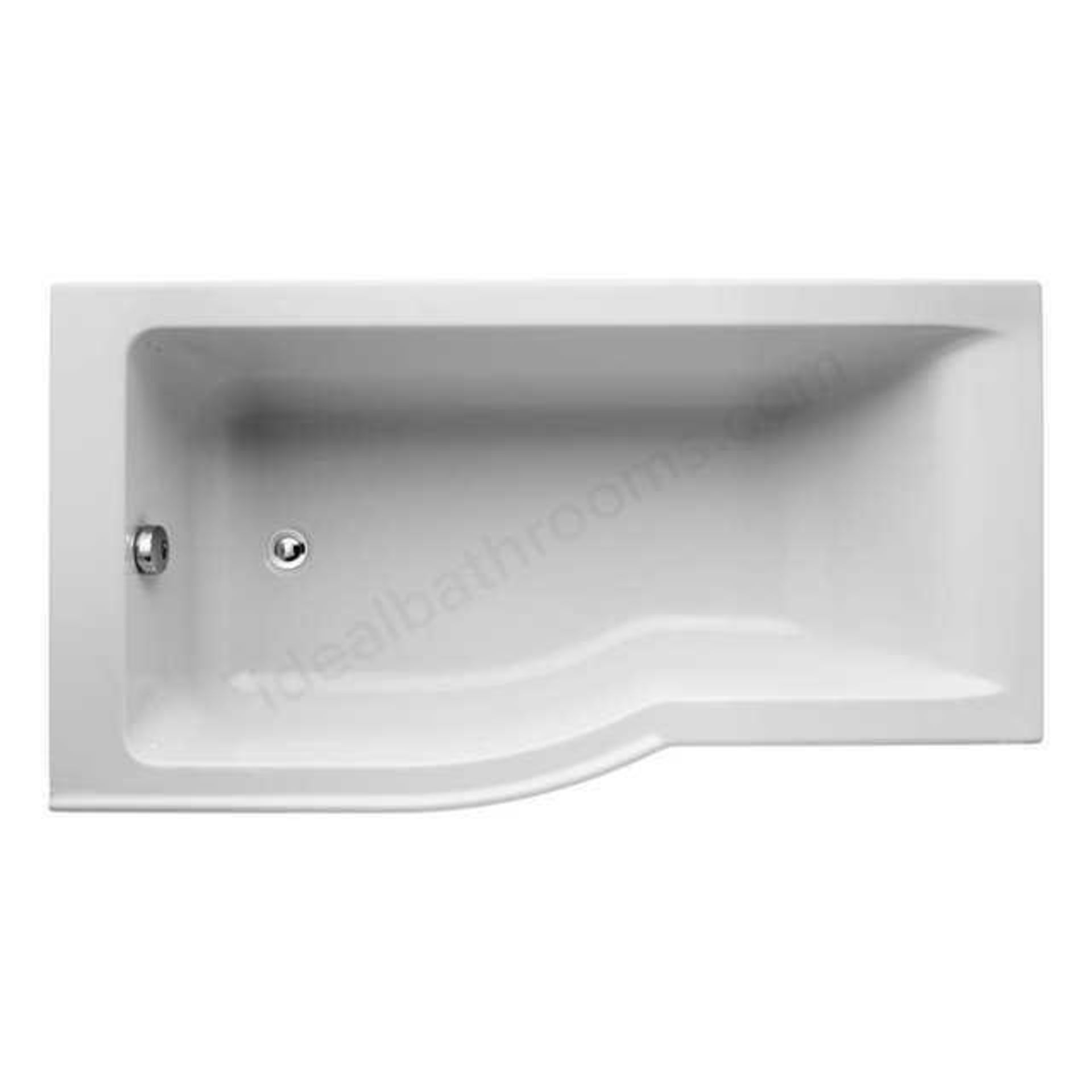 (Sp) RRP £530 Lot To Contains 1 Ideal Standard Connect Air 150 X 80Cm Idealform Plus+ Shower Bath -