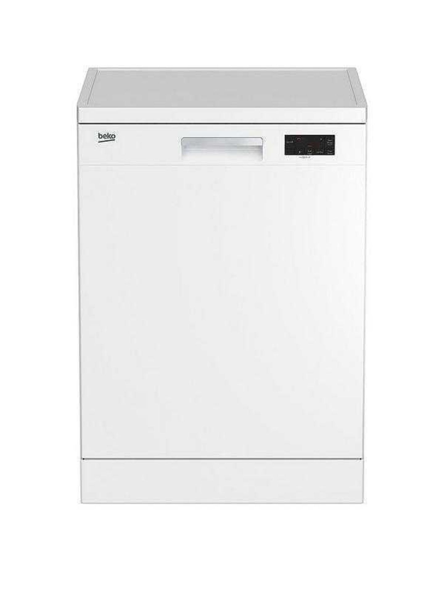 (Sp) RRP £270 Lot To Contain 1 Beko Dfn16430W Standard Dishwasher - White