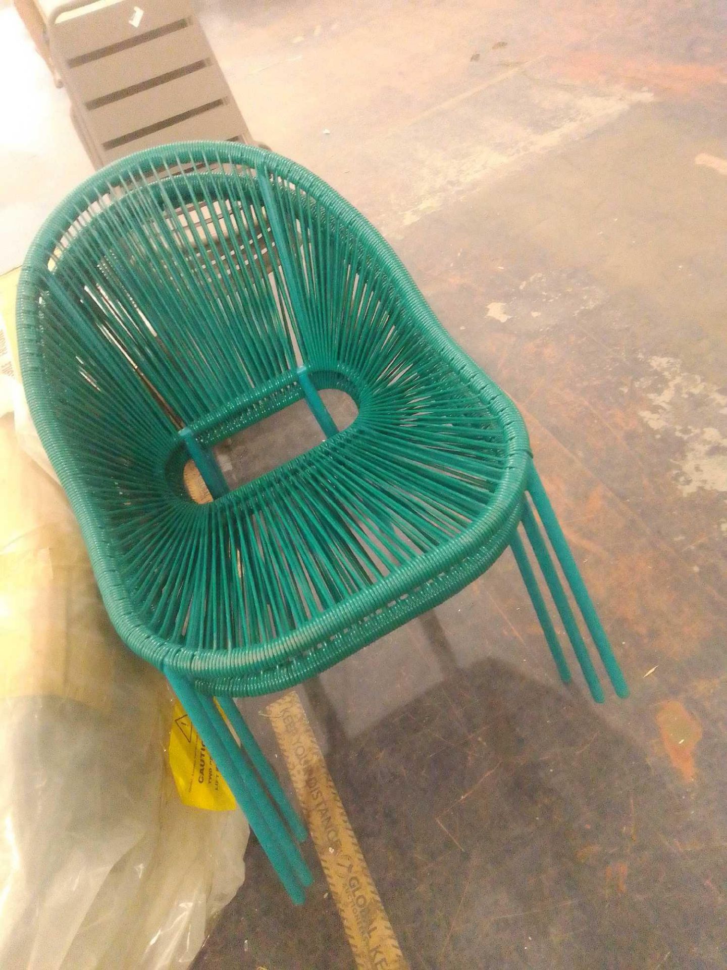 (Dd) RRP £150 Lot To Contain 1 X2 Whitaker Garden Chairs - Green