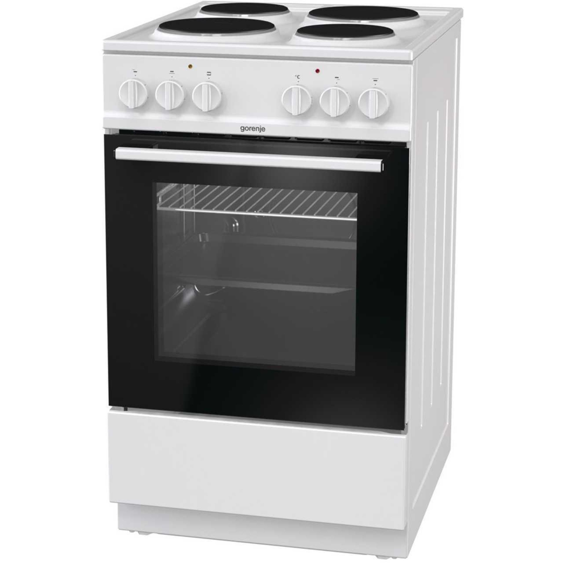 (Dd) RRP £200 Lot To Contain 1 Gorenje E5111Wg Electric Cooker â€“ Whiteâ€“