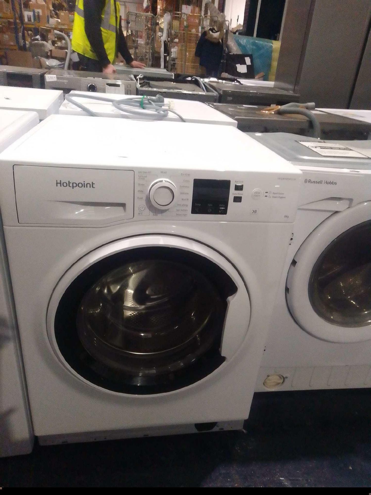 (Dd) RRP £280 Lot To Contain 1 Hotpoint Nswa843Cwwukn 8Kg Washing Machine With 1400 Rpm - White - Image 2 of 2