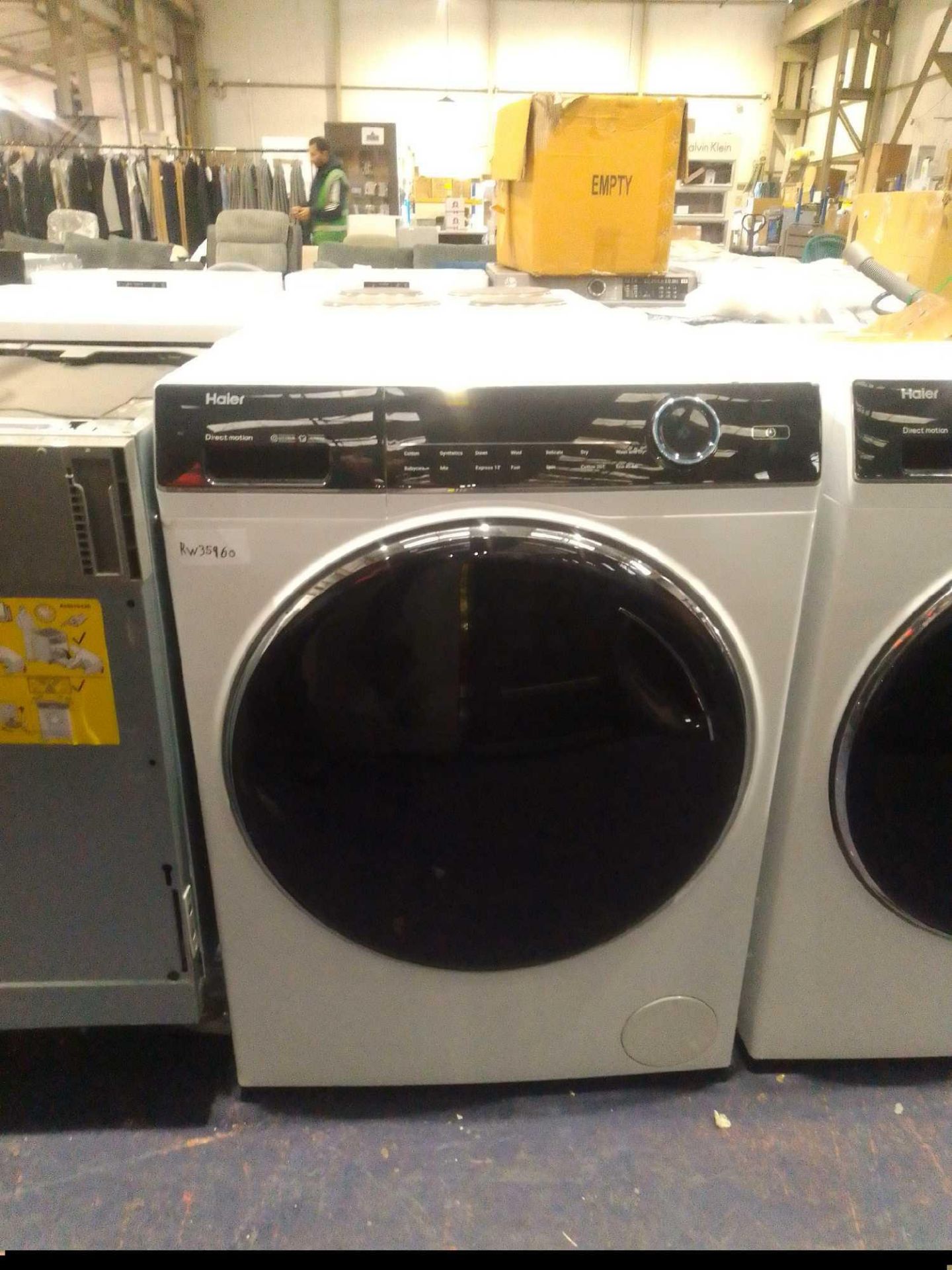 (Dd) RRP £800 Lot To Contain 1Haier Hwd100-B14979 10Kg / 6Kg Washer Dryer With 1400 Rpm - White - Image 2 of 2