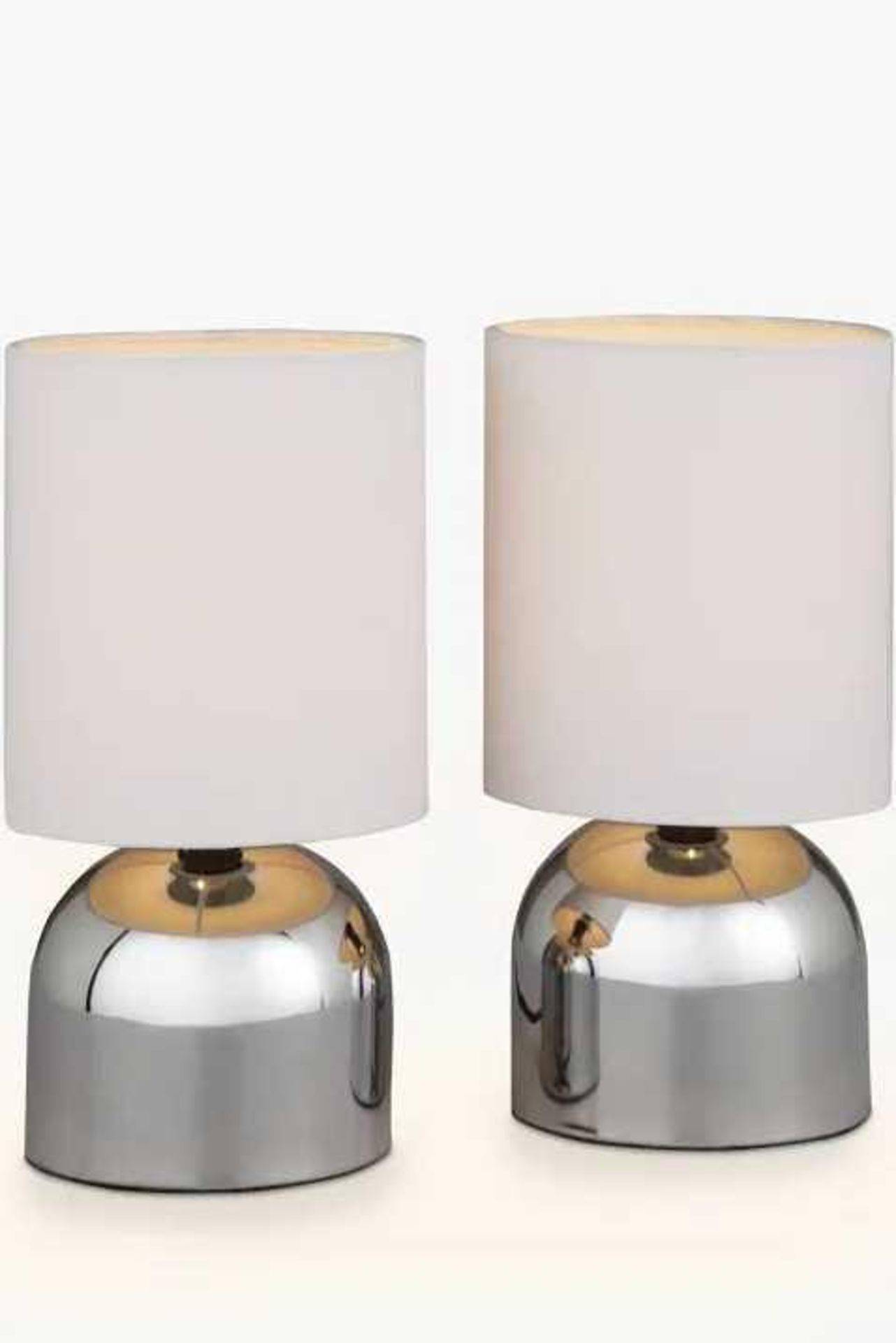 RRP £150 Lot To Contain X5 Boxed Items 3X Terrazzo Table Lamp 1X Lucy Touch Table Lamp Duo Set 1X Kr