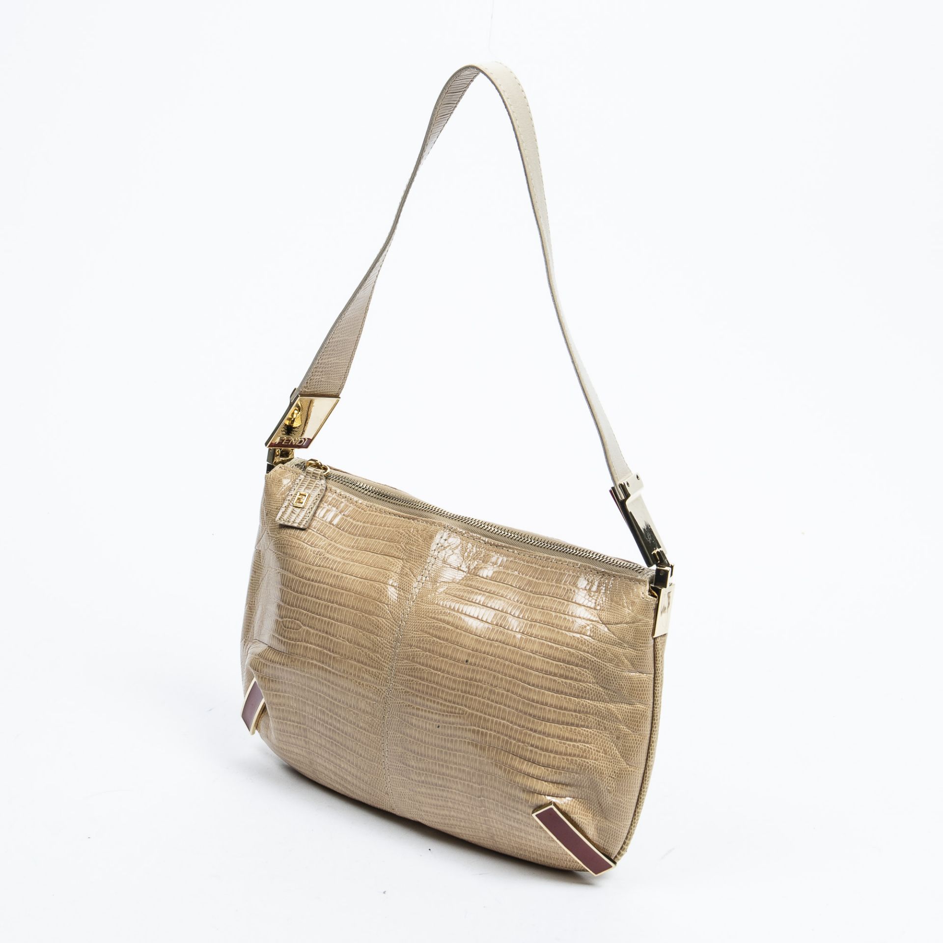 RRP £845.00 Lot To Contain 1 Fendi Calf Leather Vintage Zip Shoulder Bag In Beige - 30*20*5cm - AB - - Image 2 of 4