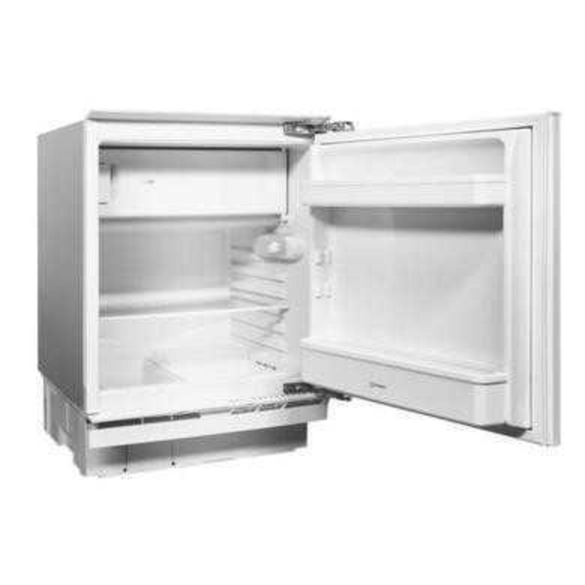 (Kw) RRP £200, Lot To Contain X1 Generic White Undercounter Fridge, Unboxed