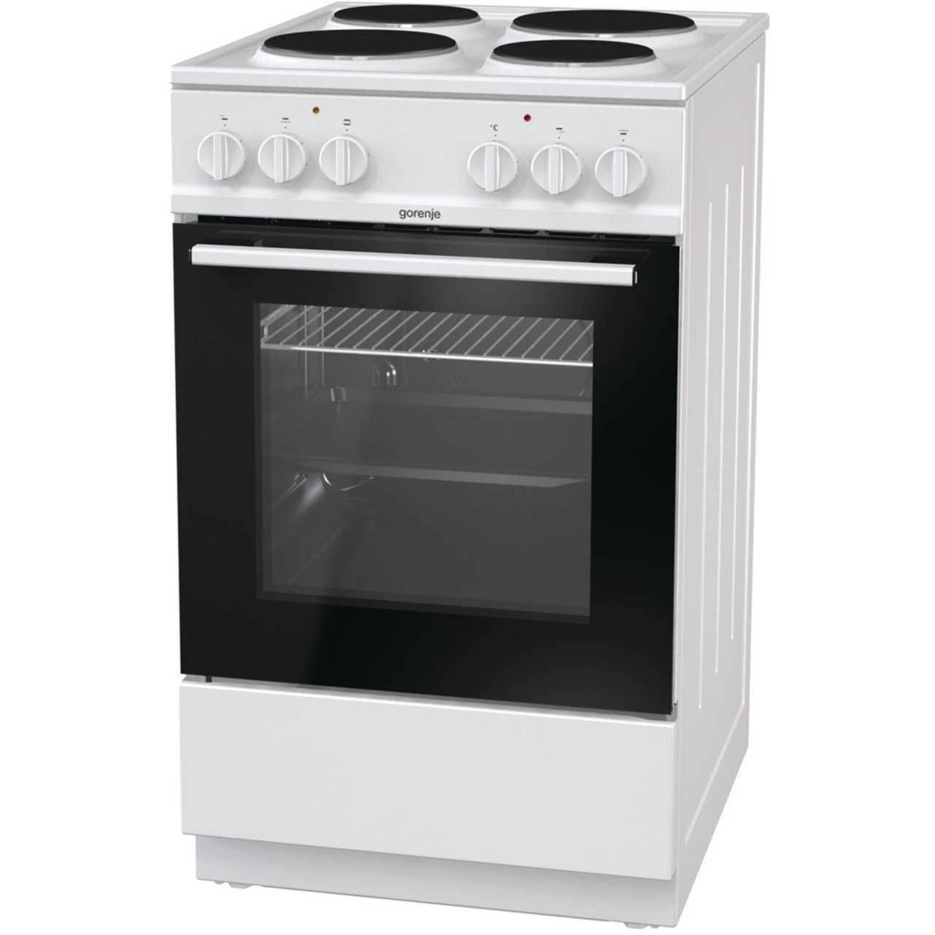 (Kw) RRP £300, Lot To Contain X1 Gorenje E5111Wg Electric Cooker, Unboxed - Image 2 of 4