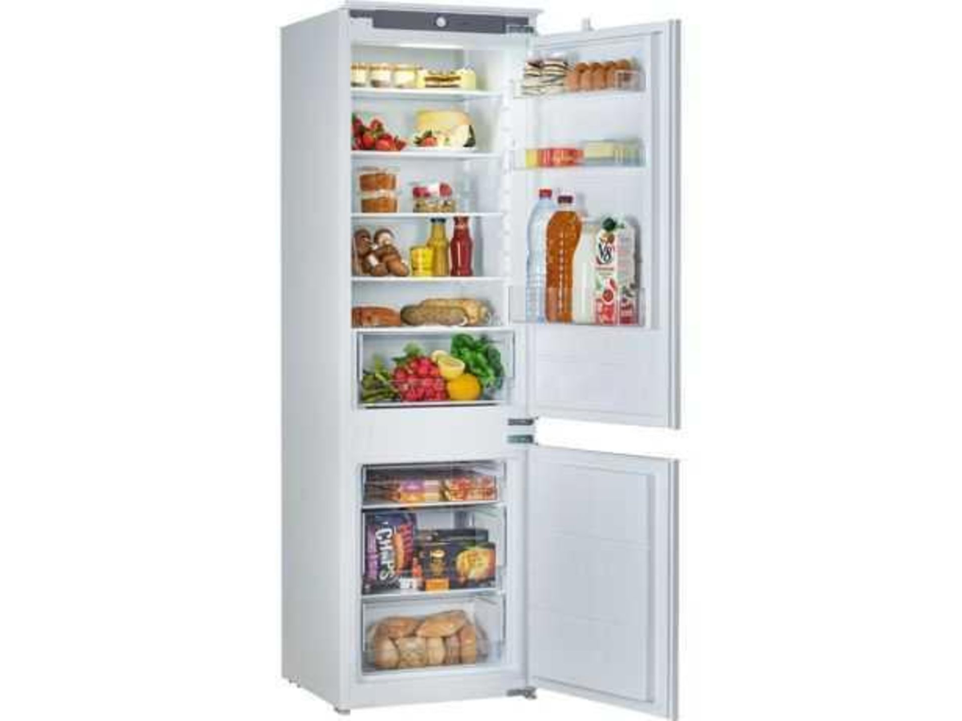 (Sp) RRP £400 Lot To Contain 1 Fridgemaster Mbc54260F Integrated 70/30 Fridge Freezer With Sliding - Image 2 of 4