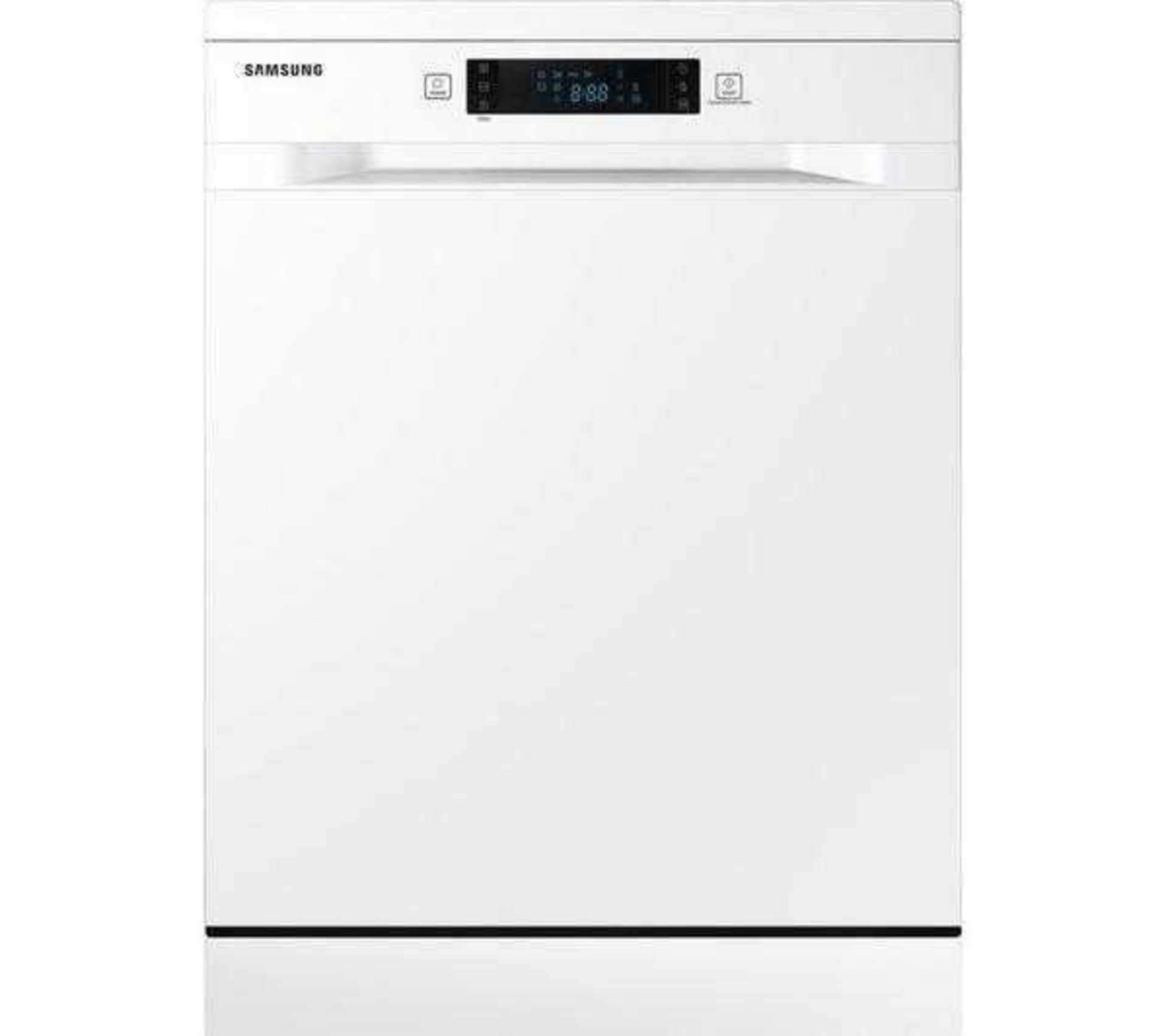 (Sp) RRP £430 Lot To Contain 1 Samsung Dw60M5050Fw Full-Size Dishwasher - White