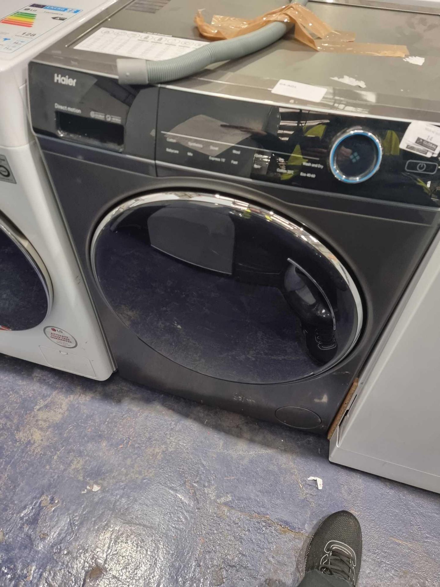 (Sp) RRP £500 Lot To Contain 1 Haier Hwd80-B14979S 8Kg / 5Kg Washer Dryer With 1400 Rpm - Graphite - Image 3 of 4