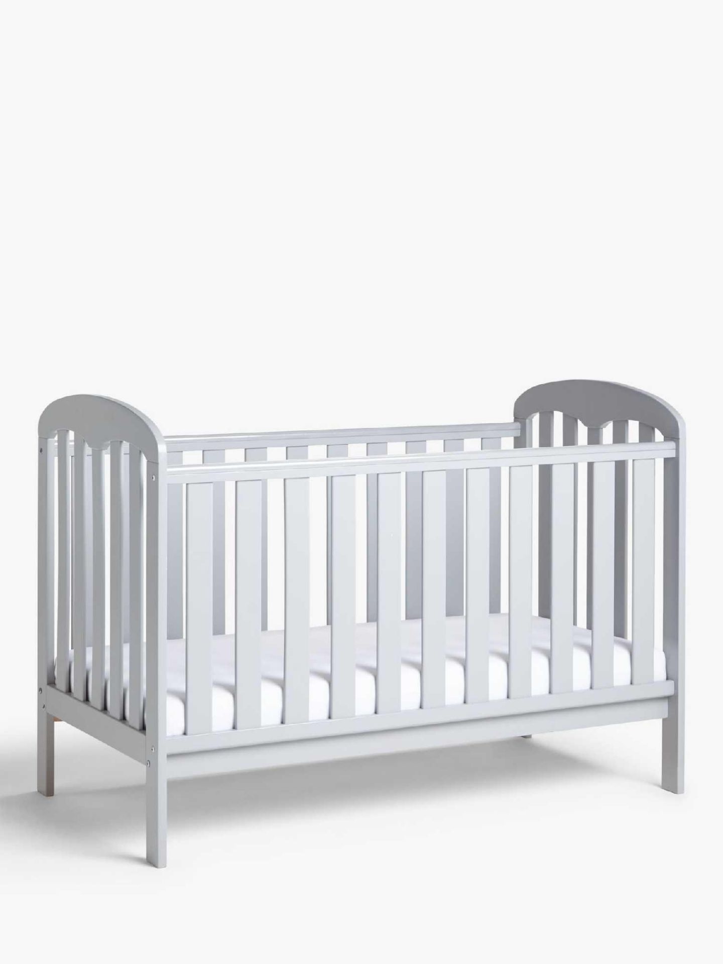 (DD) RRP £155 Lot to contain 1 ( x 1 RACHEL COT BED - GREY