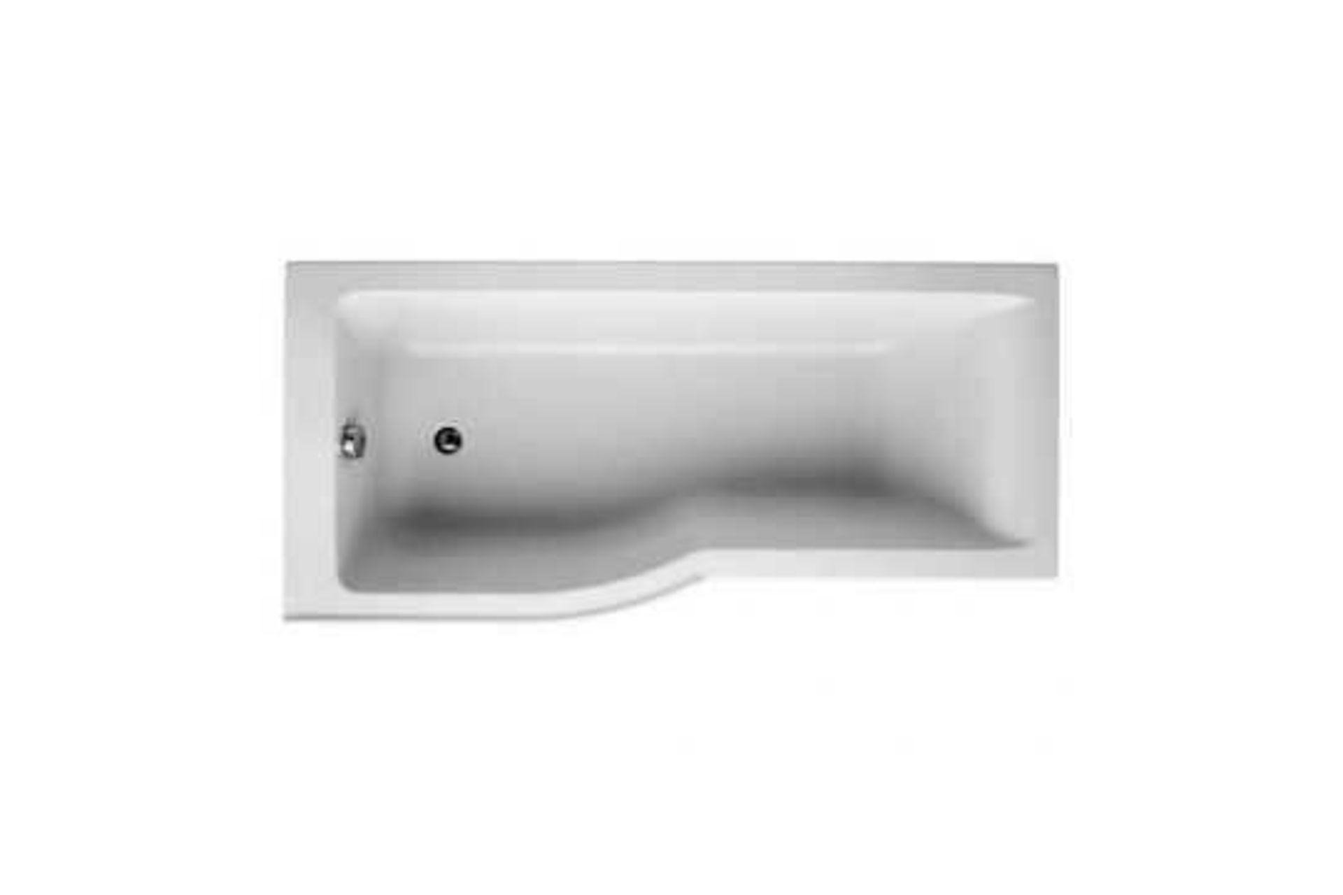 (Jm) RRP £520 Lot To Contain 2 X Unpackaged Ideal Standard Concept Air P Shaped Showers And Baths