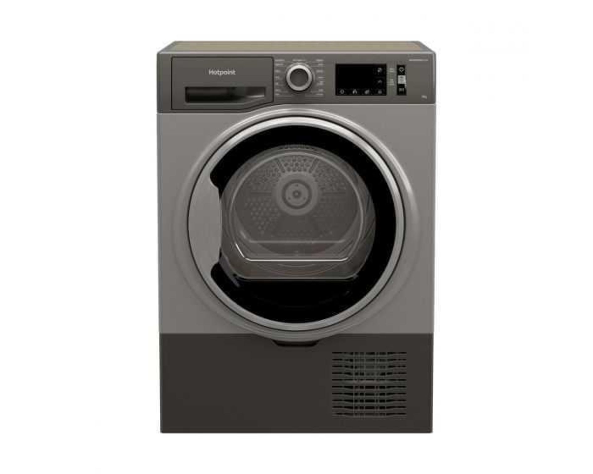 (Sp) RRP £420 Lot To Contain 1 Hotpoint H3D91Gsuk Freestanding 9Kg Condenser Tumble Dryer In Graphi - Image 2 of 4