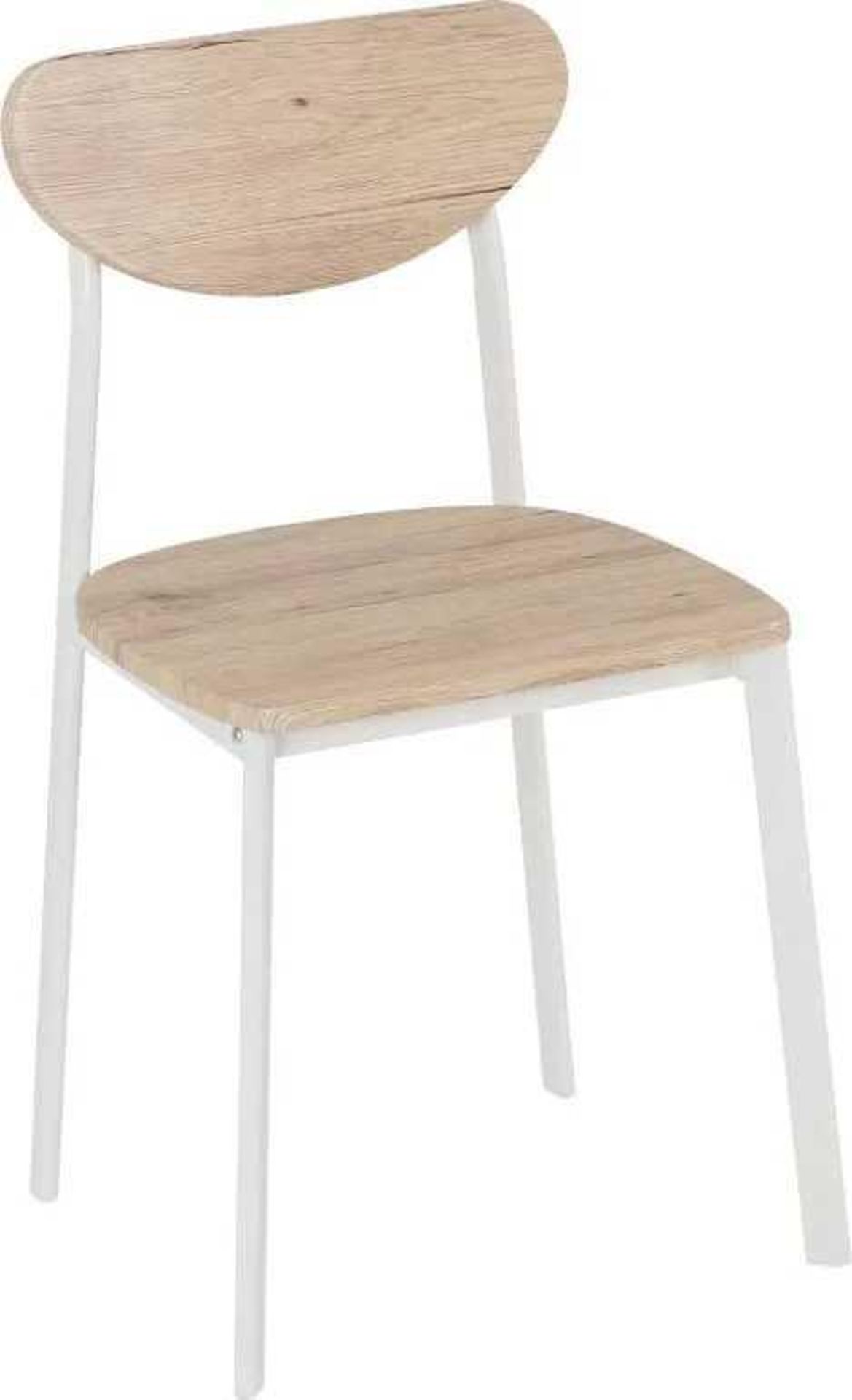 RRP £130 Lot To Contain 1X Boxed Riley Dinning Chair Set Of 2 (Aj)