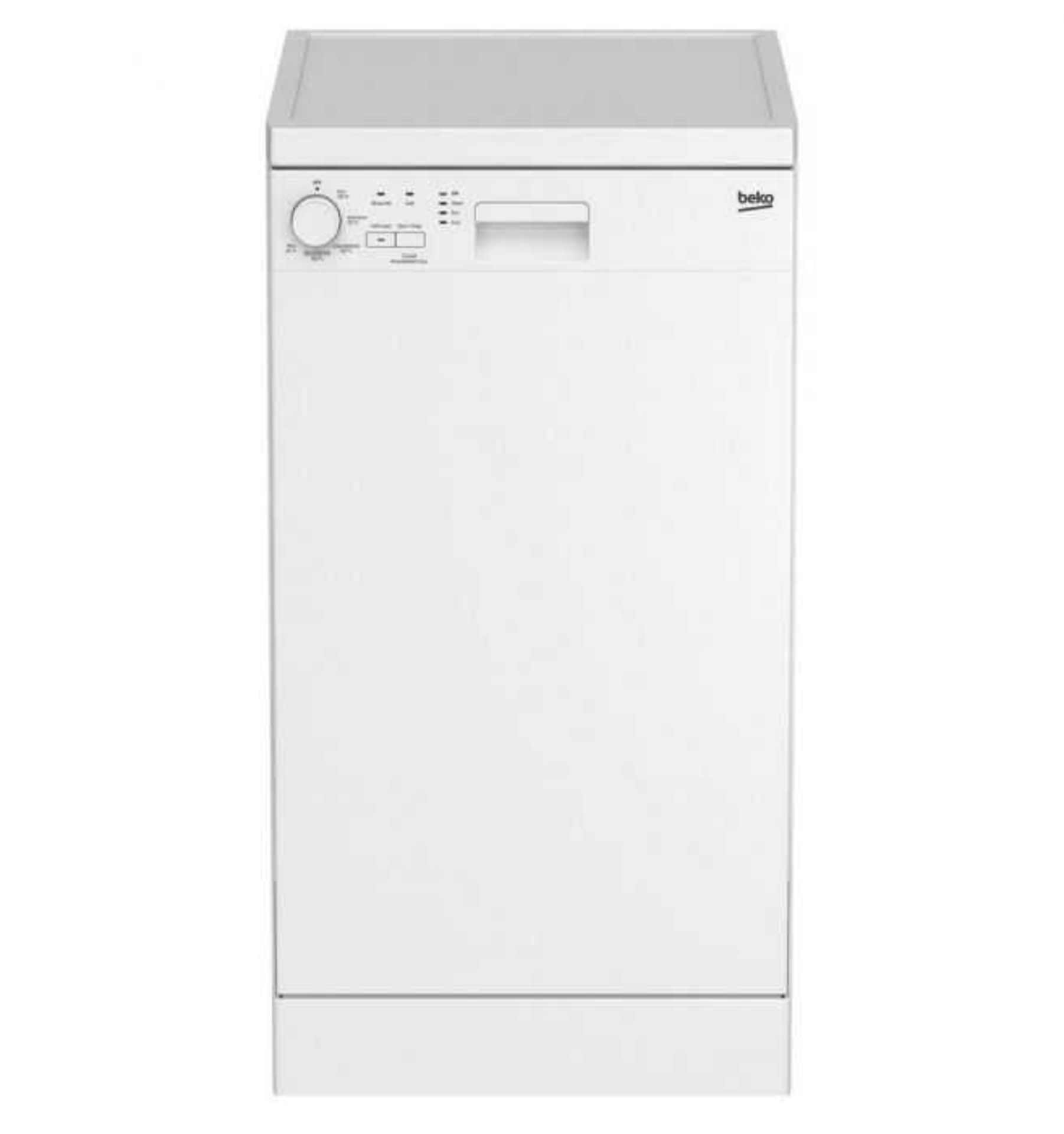 (Sp) RRP £300 Lot To Contain 1 Beko Dfs05020W Freestanding Slimline Dishwasher ñ White