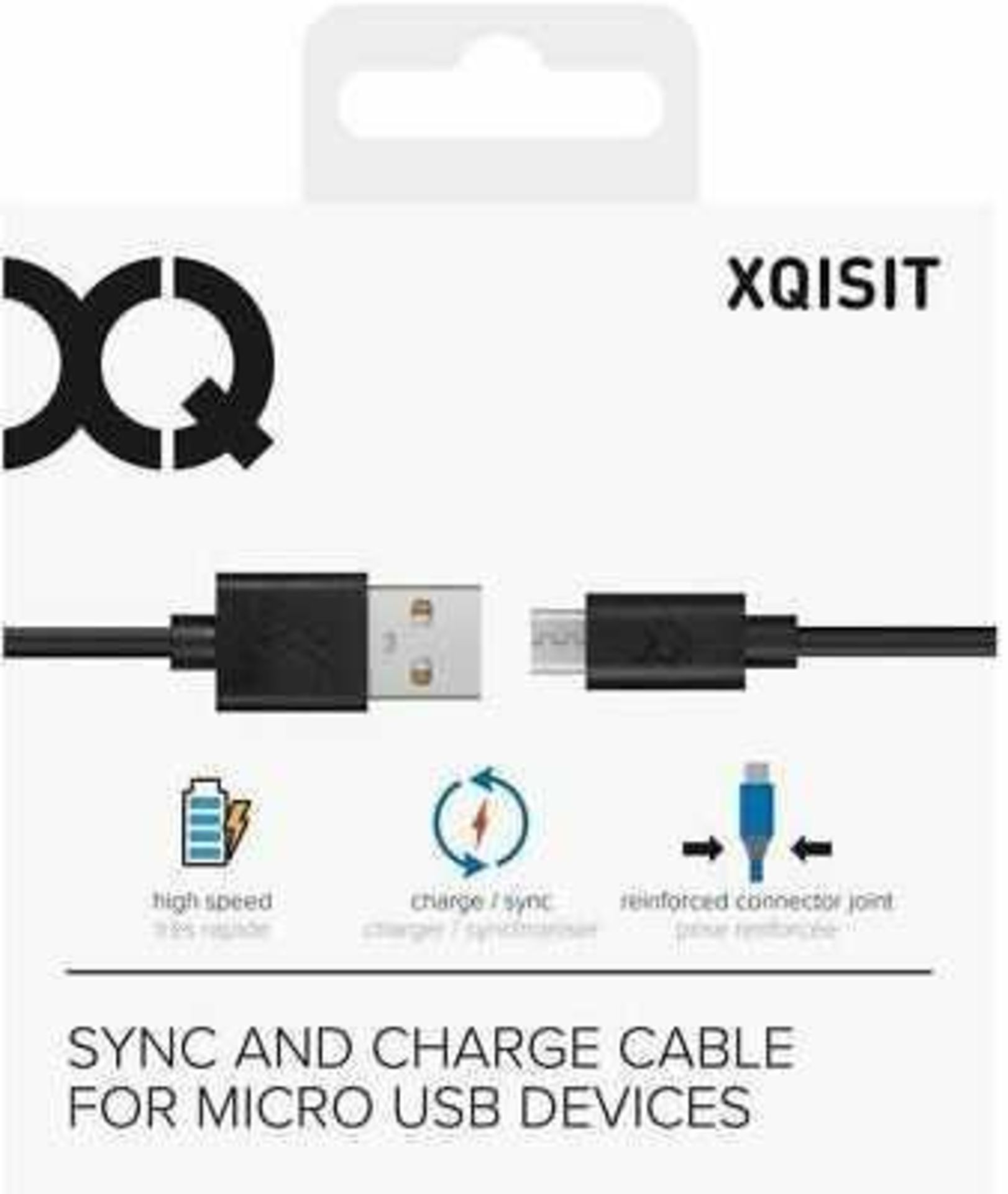 (Sk) RRP £430 Lot Containing 2 X Torrey +Lanyard Case 1X Xqisit Sync And Charge Cable For Micro Usb - Image 4 of 4