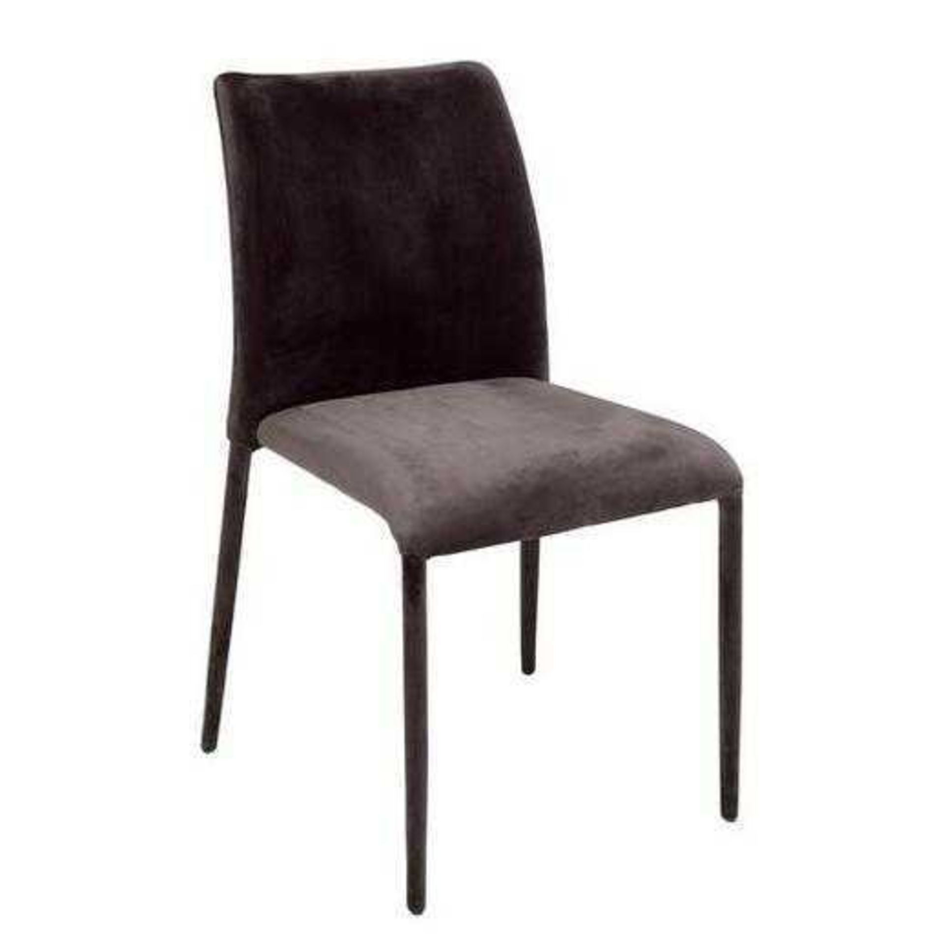 (Dd) RRP £225 Lot To Contain 1 ( X 1 Nichols Upholstered Dining Chair) ( X 1 Pair Anya Tufted Linen