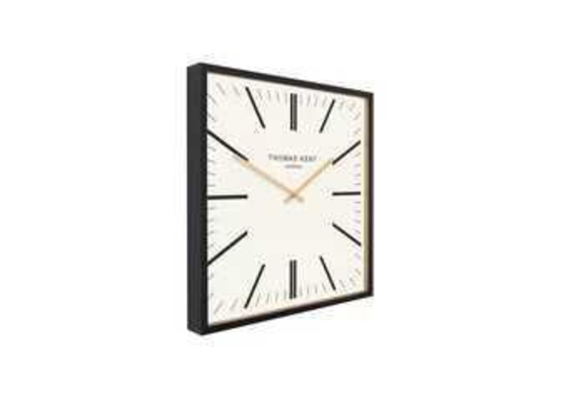 (Dd) RRP £120 Lot To Contain 1 ( X 1 Garrick Graphite Clock