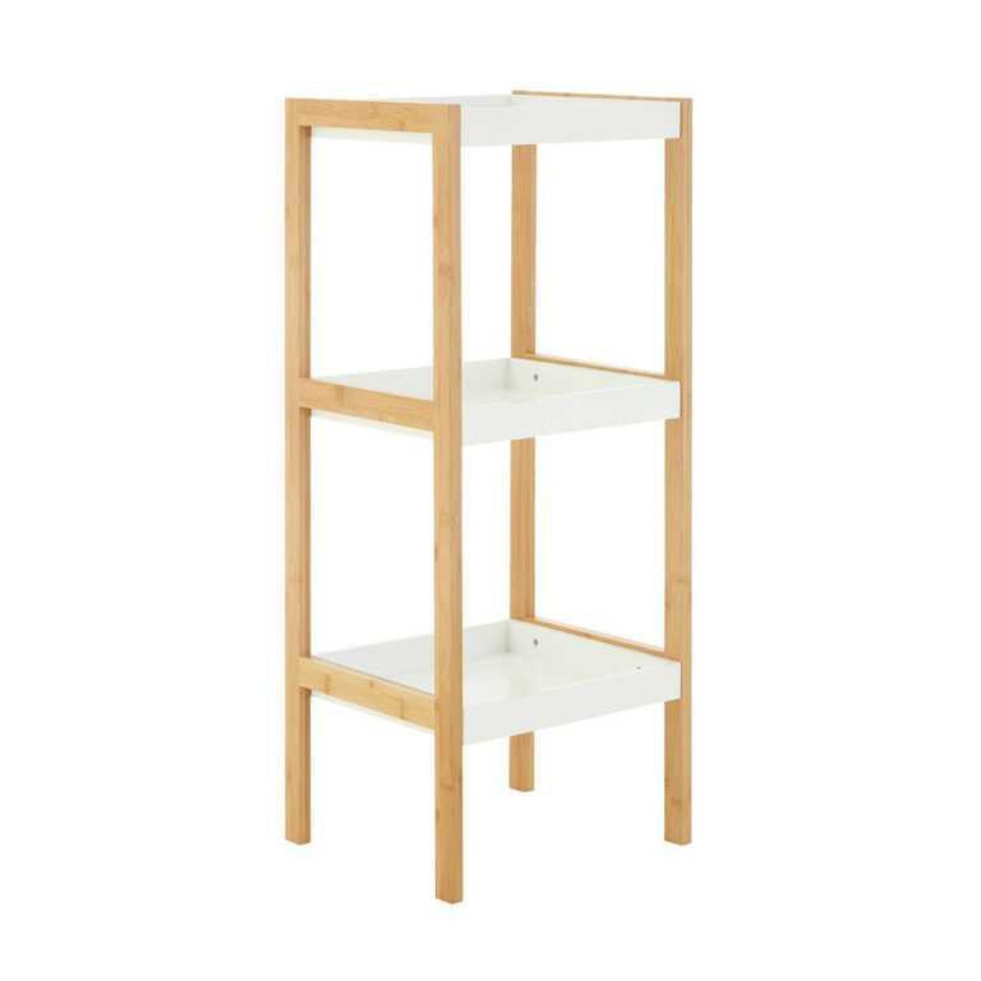 (Dd) RRP £200 Lot To Contain X 3 House Bamboo 3-Tier Shelf Unit