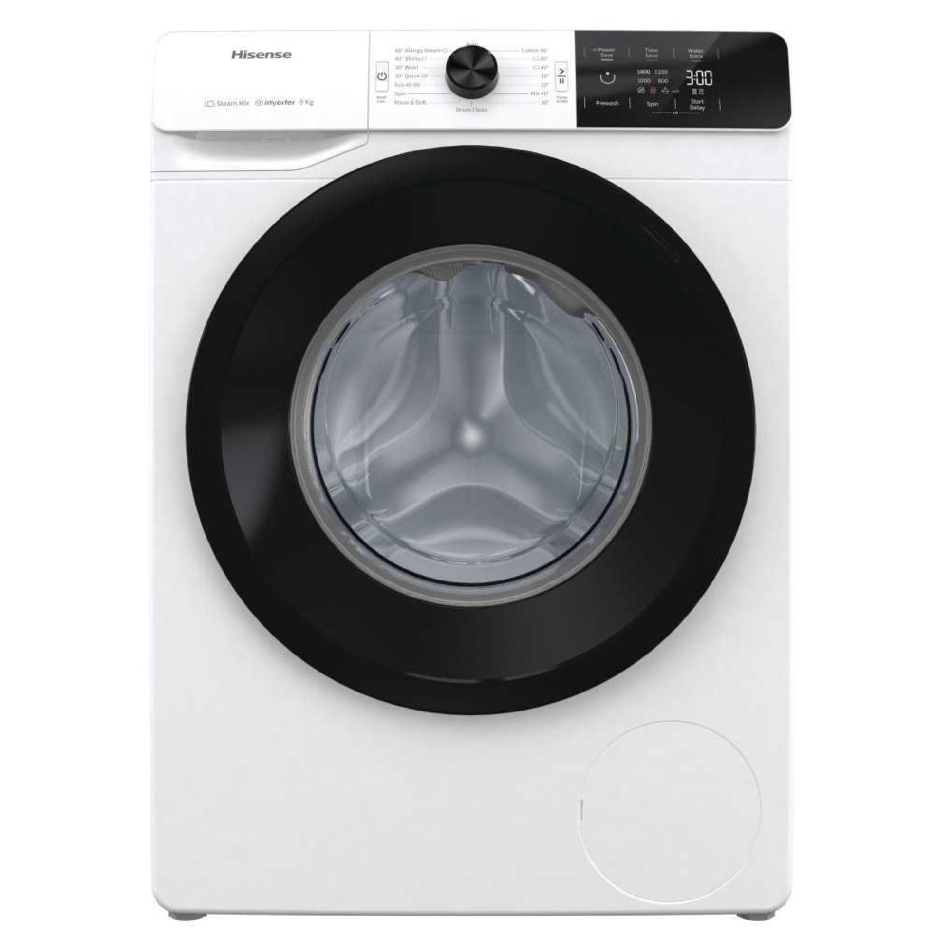 (Dd) RRP £350 Lot To Contain X 1 Hisense Washing Machine ( Wfge90141Vm )