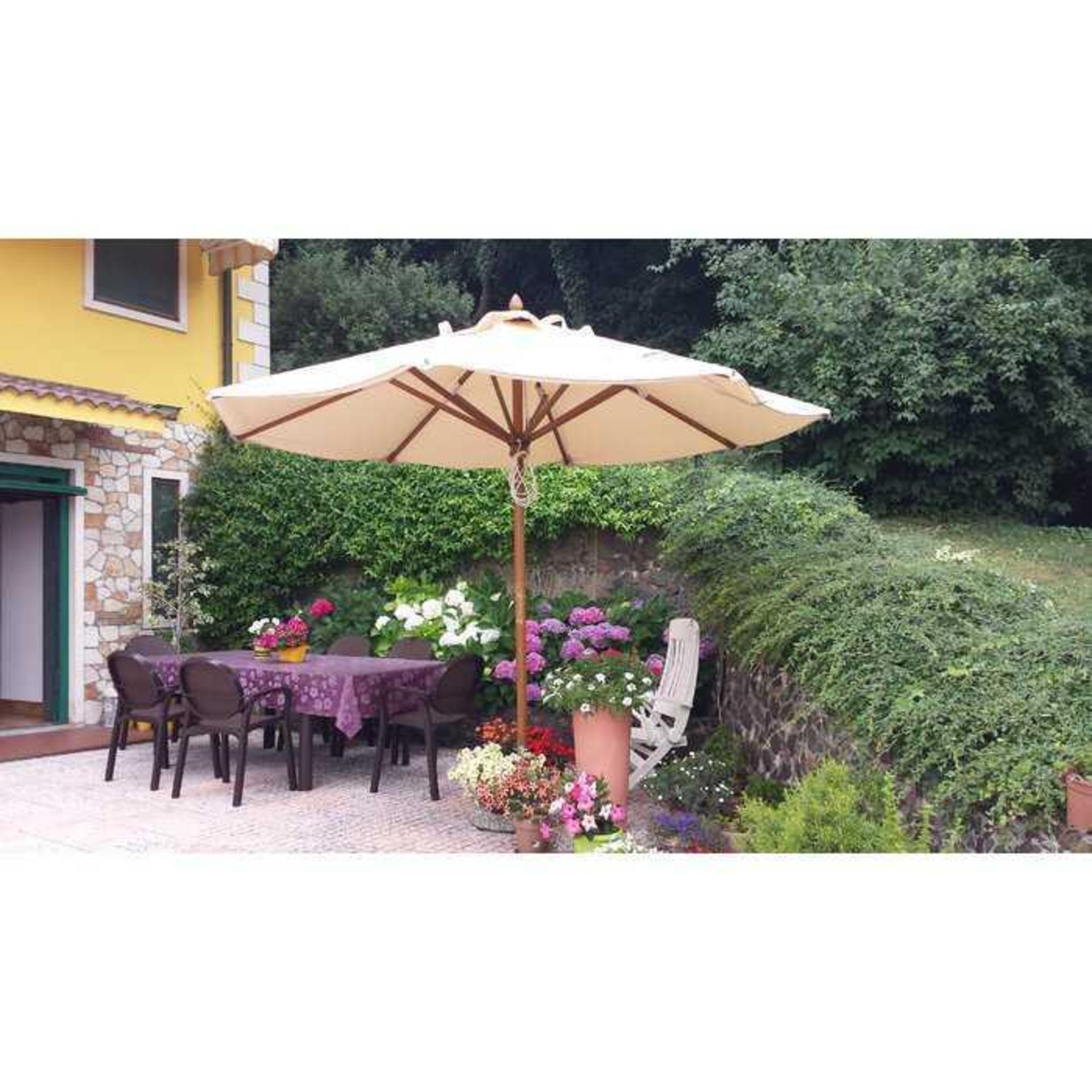 (Sk) RRP £830 Lot To Contain 1X Ensley 3.5M Beach Parasol (Boxed)