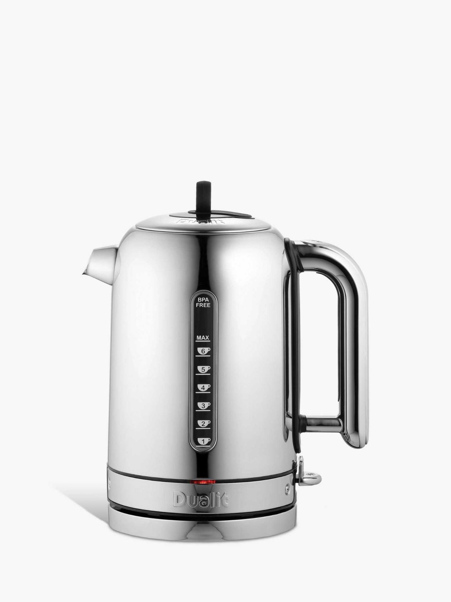 (Tr) RRP £280 Lot To Contain 2 Item's 1X Smeg Kettle In Black 1X Dualit Stainless Steel Kettle - Image 2 of 3