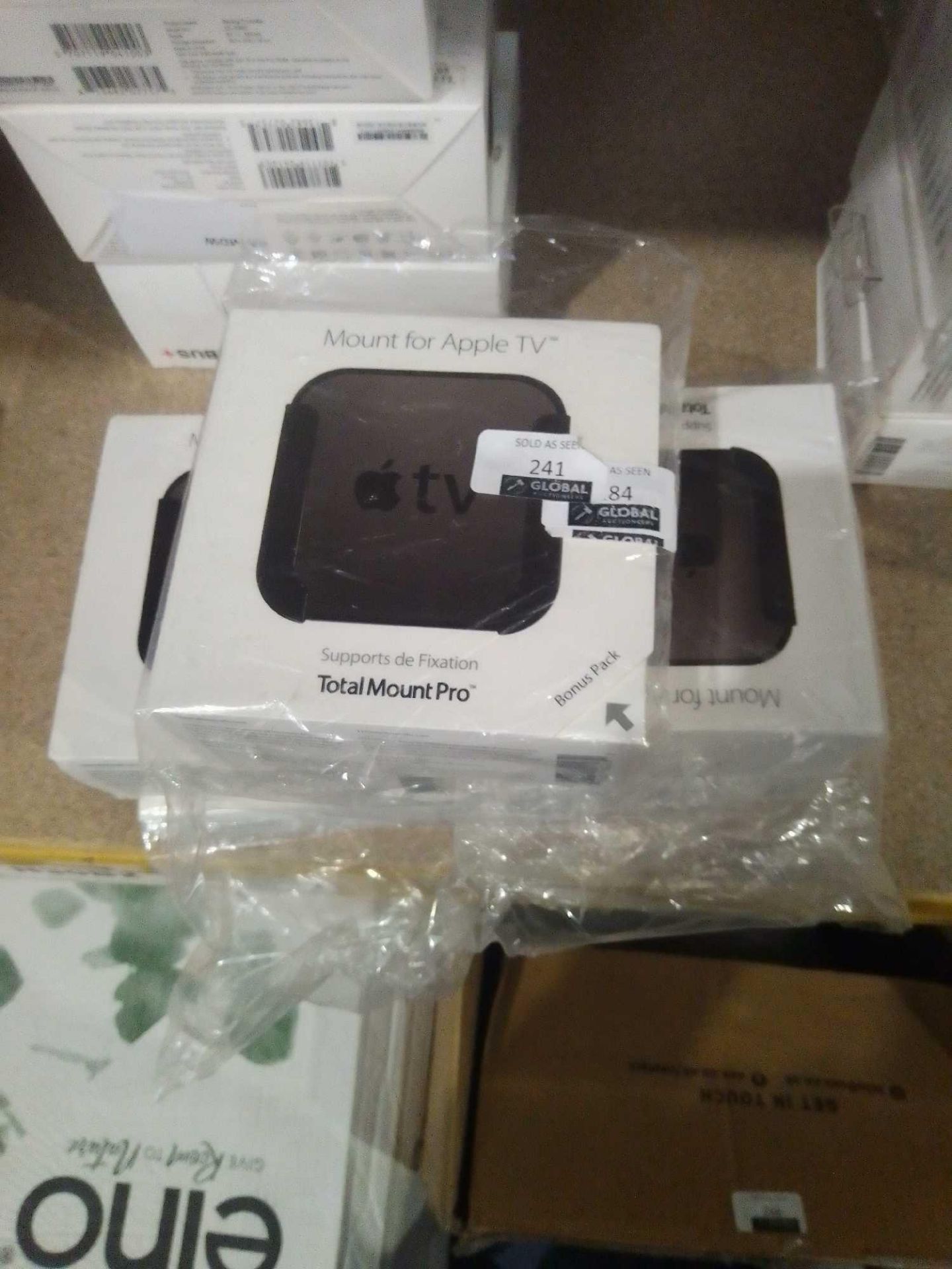RRP £160 Lot To Contain 5X Totalmount Apple Tv Mount (Compatible With 2Nd And 3Rd Generation Apple - Image 2 of 2