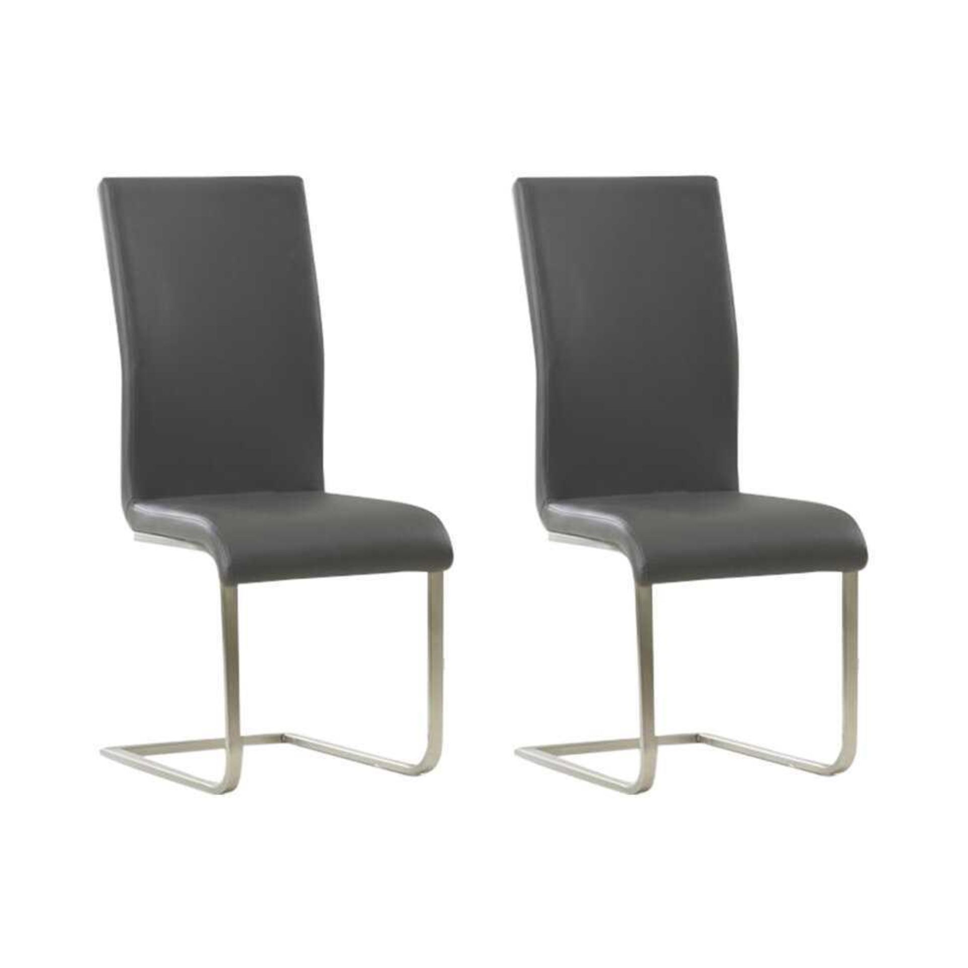 Ad) RRP £300 Lot To Contain X1 Boxed Wayfair Item (Set Of 2 Crovetti Upholstered Dining Chairs Blac