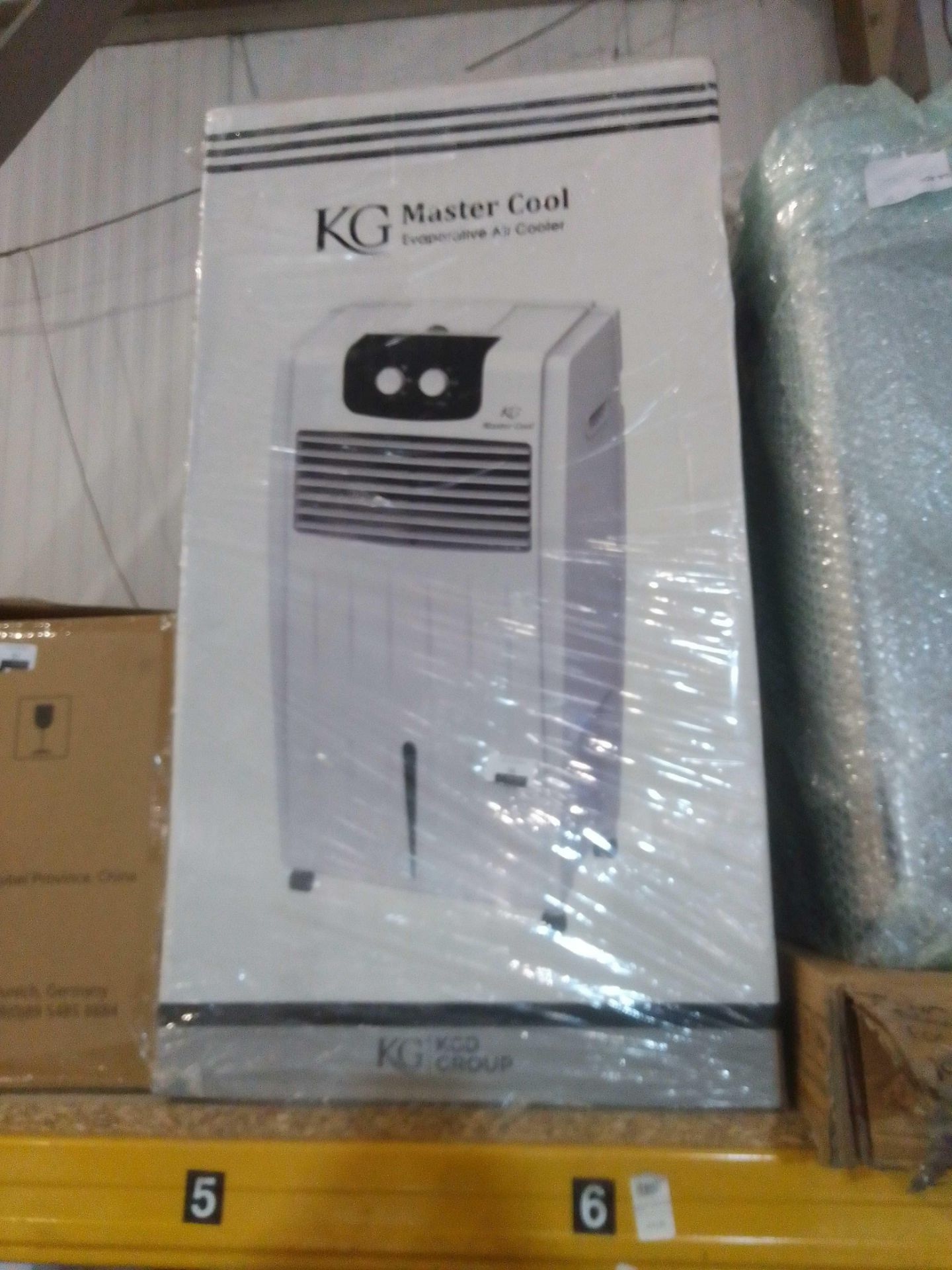 RRP £160 Lot To Contain X1 Boxed Item Kg Master Cool Evaporative Air Cooler