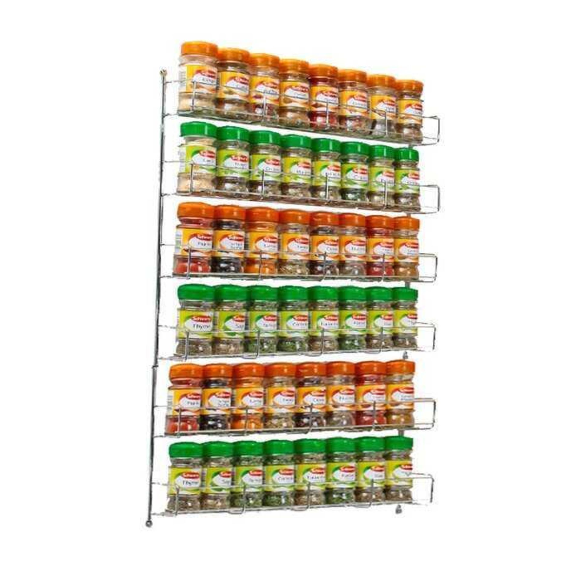 RRP £170 Lot To Contain X 3 Swing Chair, Tier Folding Drying Rack,X1 48 Jar Hol Spice Rack-(Sr) - Image 5 of 8